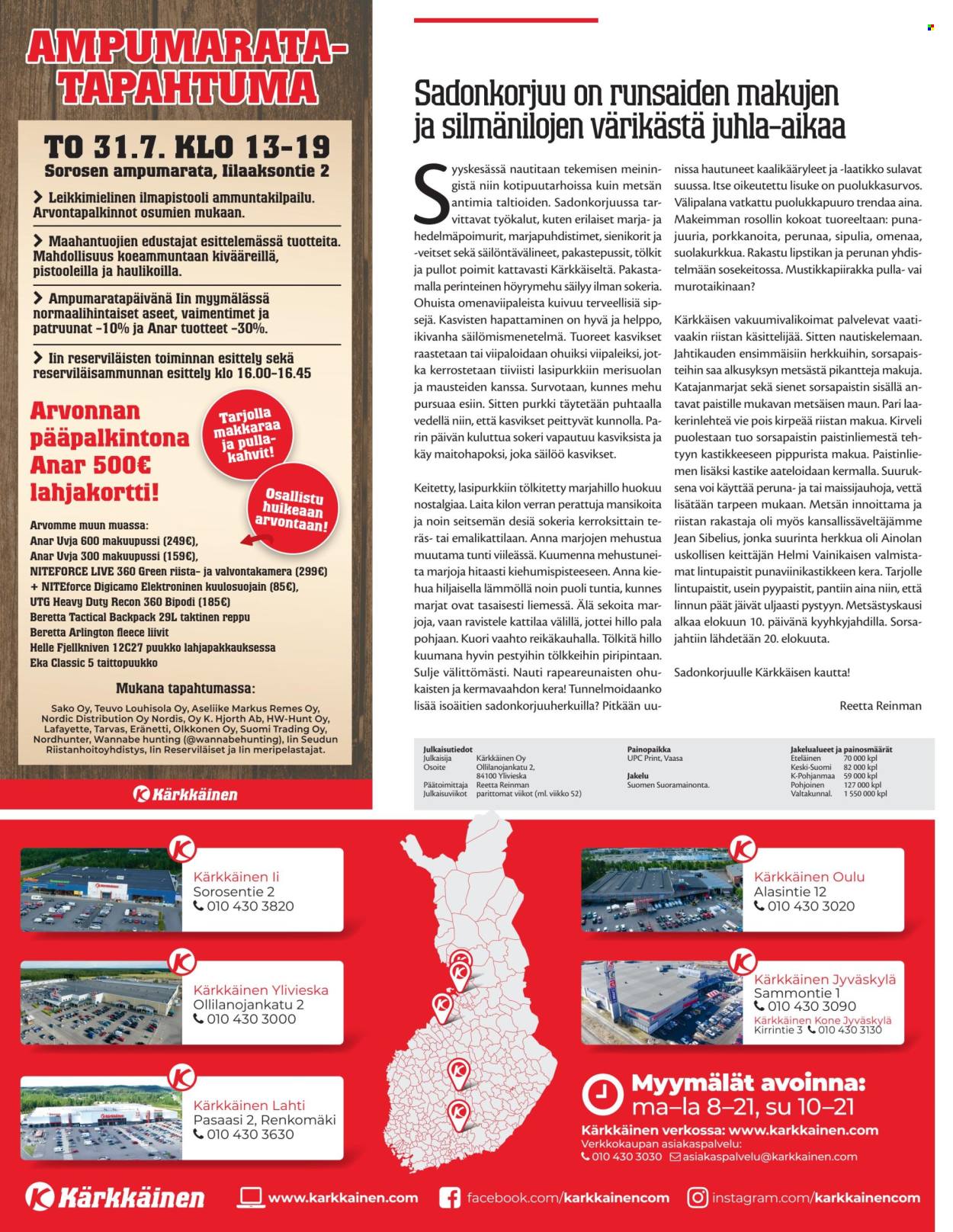 Kärkkäinen tarjoukset - 23.07.2025 - 05.08.2025. Sivu 2