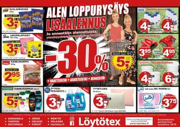 Löytötex tarjoukset  - 23.07.2025 - 29.07.2025.