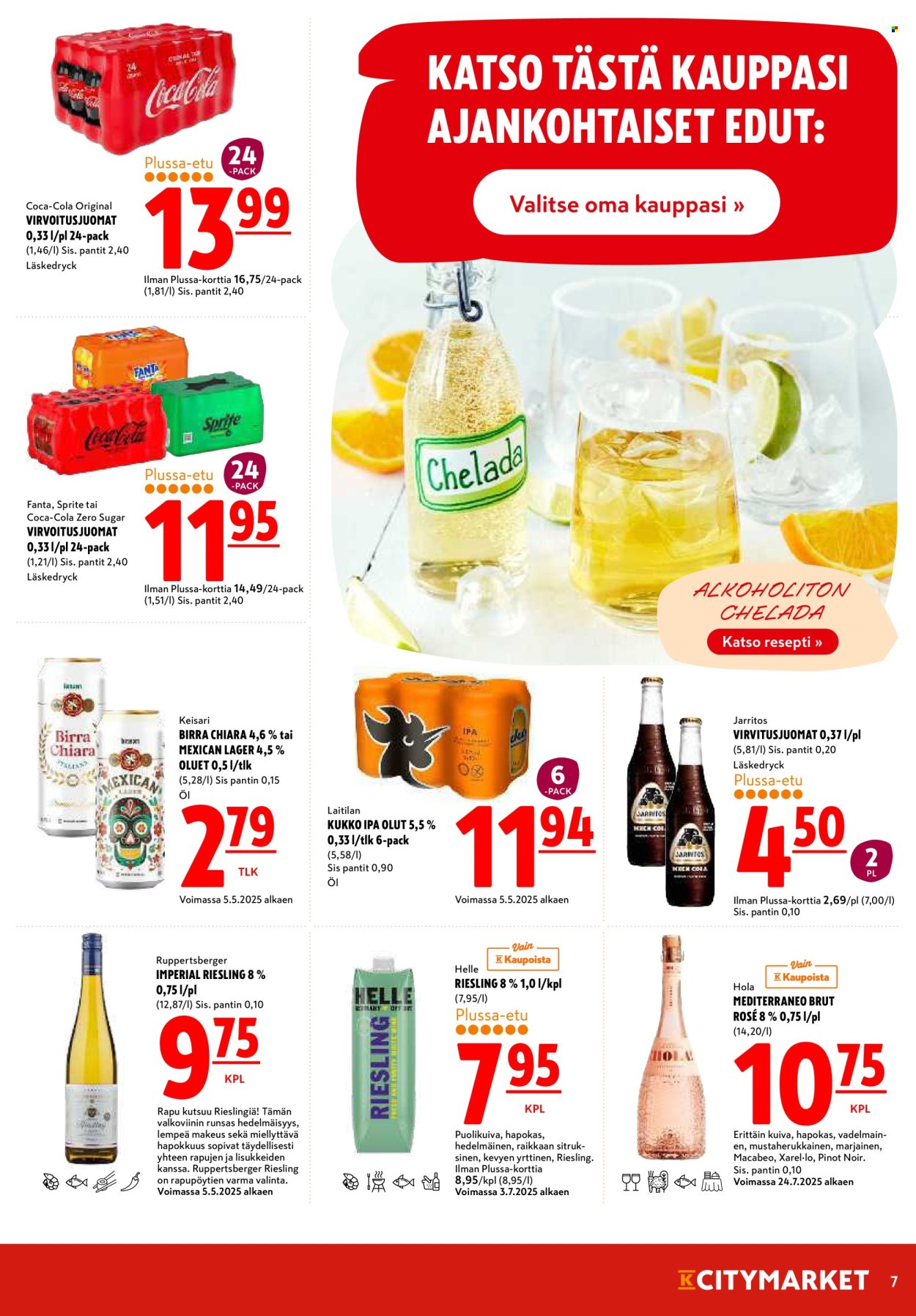 K-citymarket tarjoukset - 24.07.2025 - 03.08.2025. Sivu 7