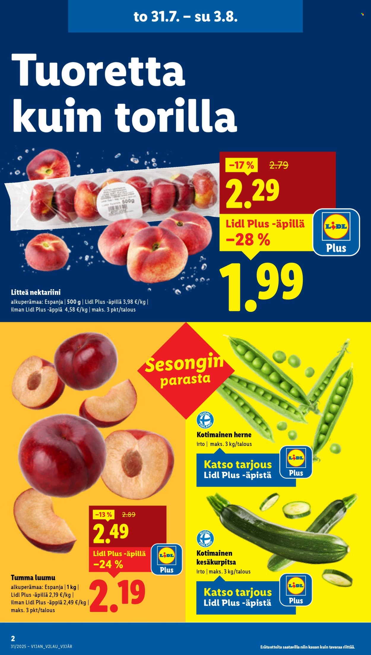 Lidl tarjoukset - 31.07.2025 - 06.08.2025. Sivu 4