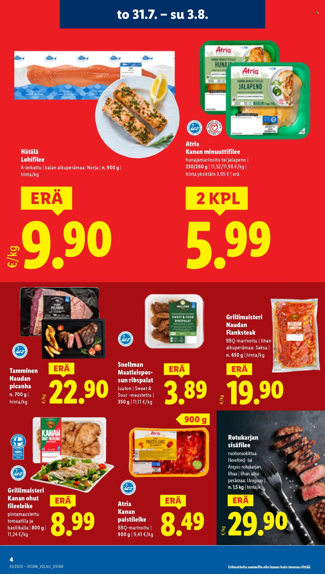 Lidl tarjoukset - 31.07.2025 - 06.08.2025. Sivu 6