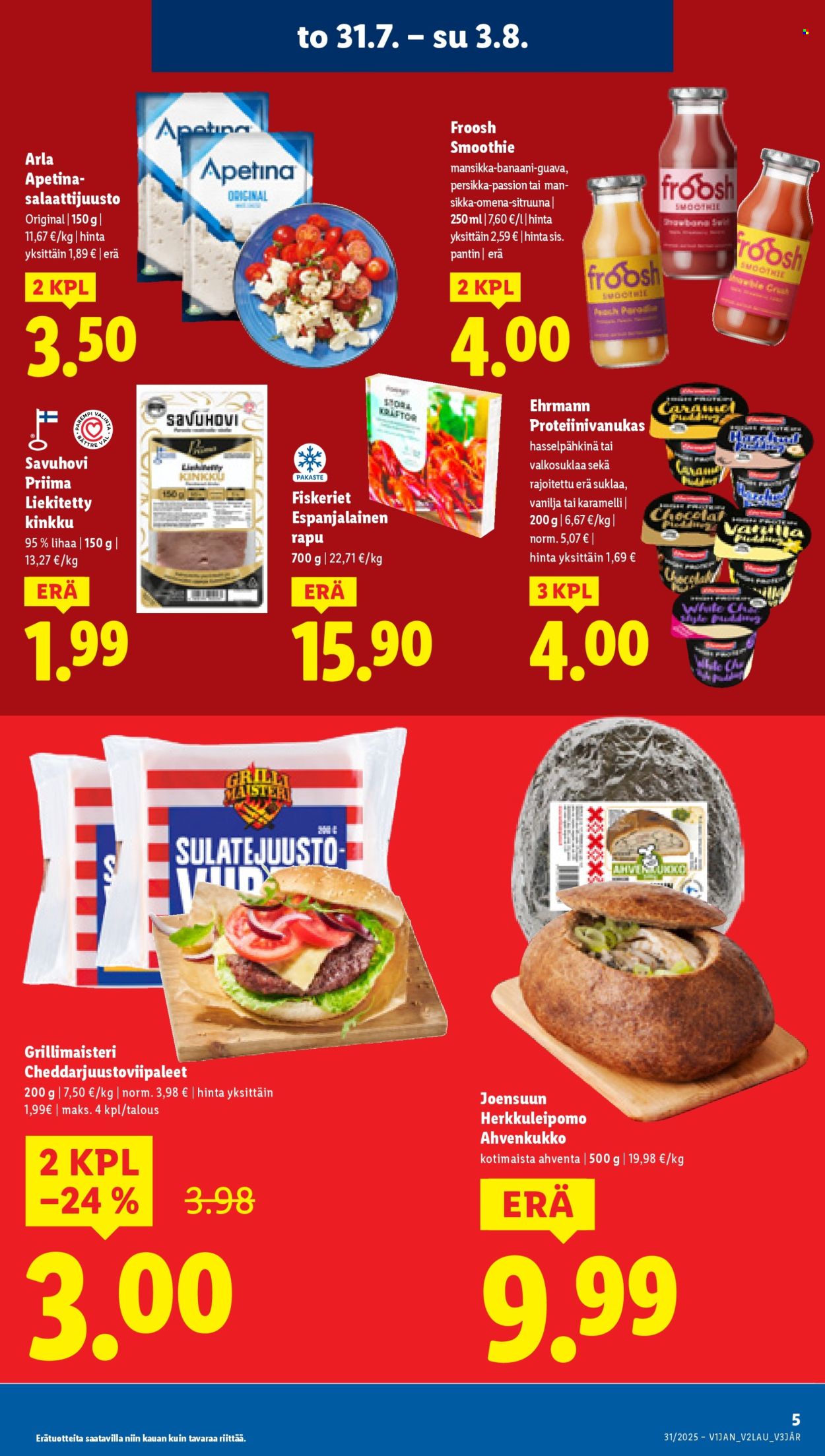 Lidl tarjoukset - 31.07.2025 - 06.08.2025. Sivu 7