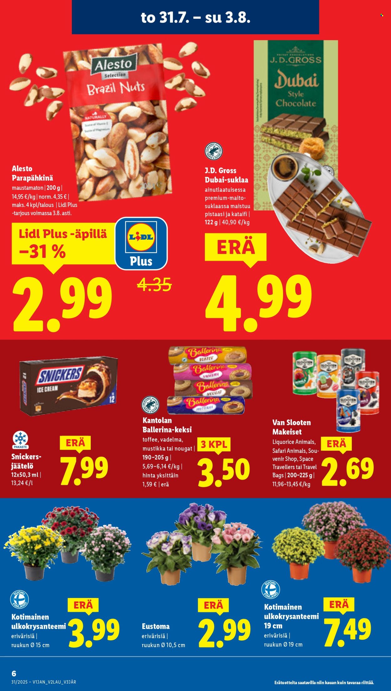 Lidl tarjoukset - 31.07.2025 - 06.08.2025. Sivu 8
