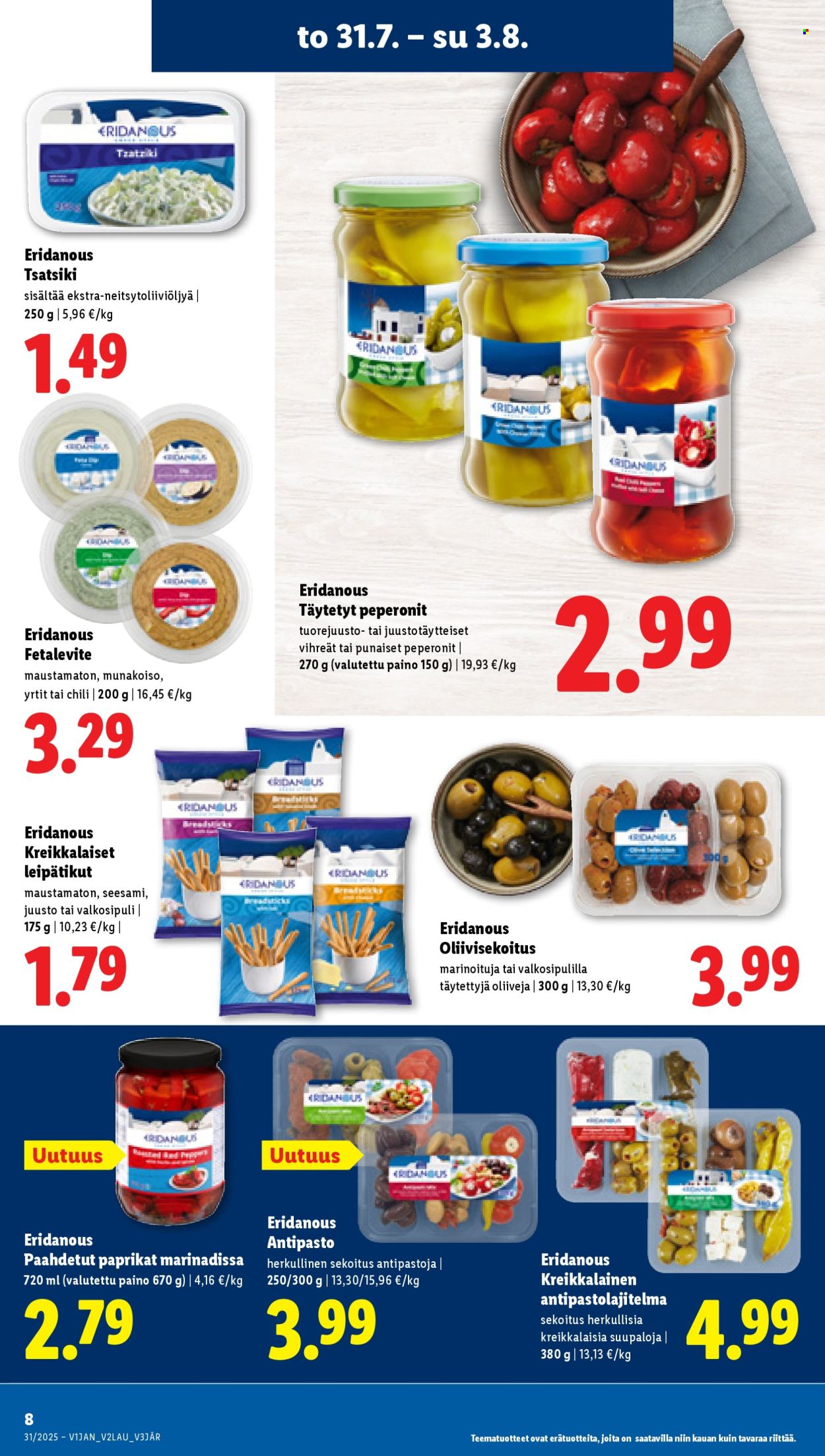 Lidl tarjoukset - 31.07.2025 - 06.08.2025. Sivu 11
