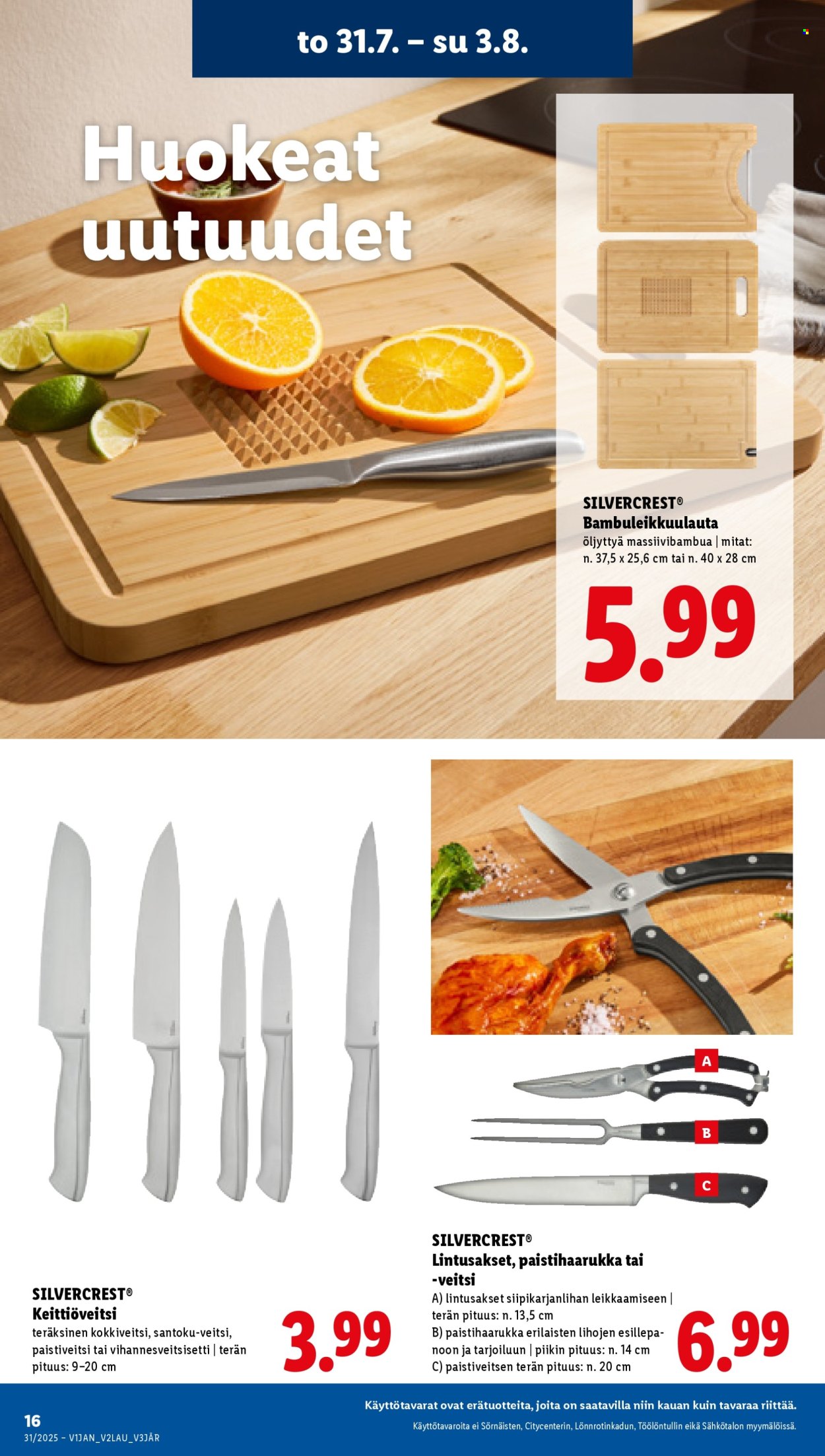 Lidl tarjoukset - 31.07.2025 - 06.08.2025. Sivu 19
