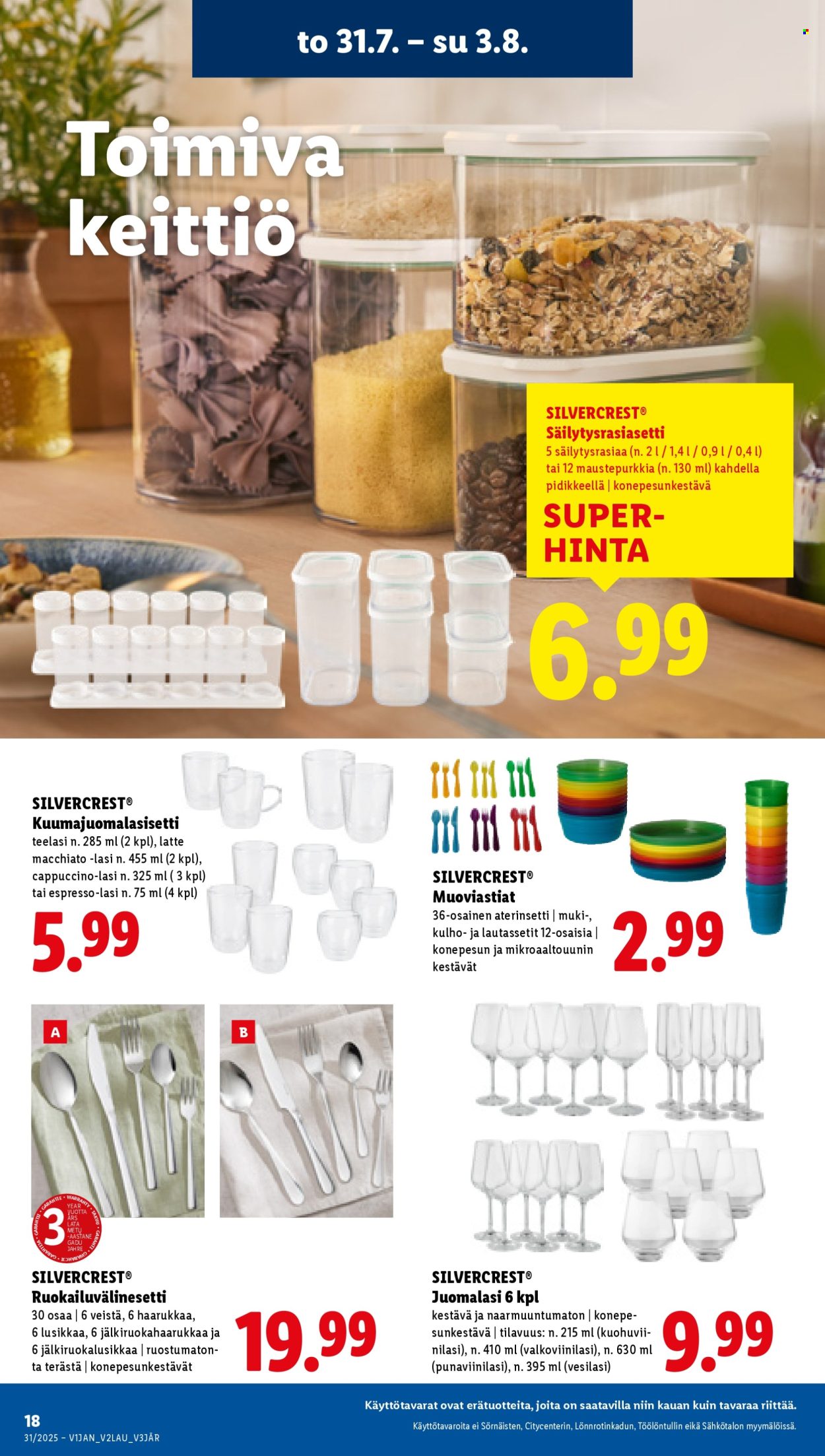 Lidl tarjoukset - 31.07.2025 - 06.08.2025. Sivu 21