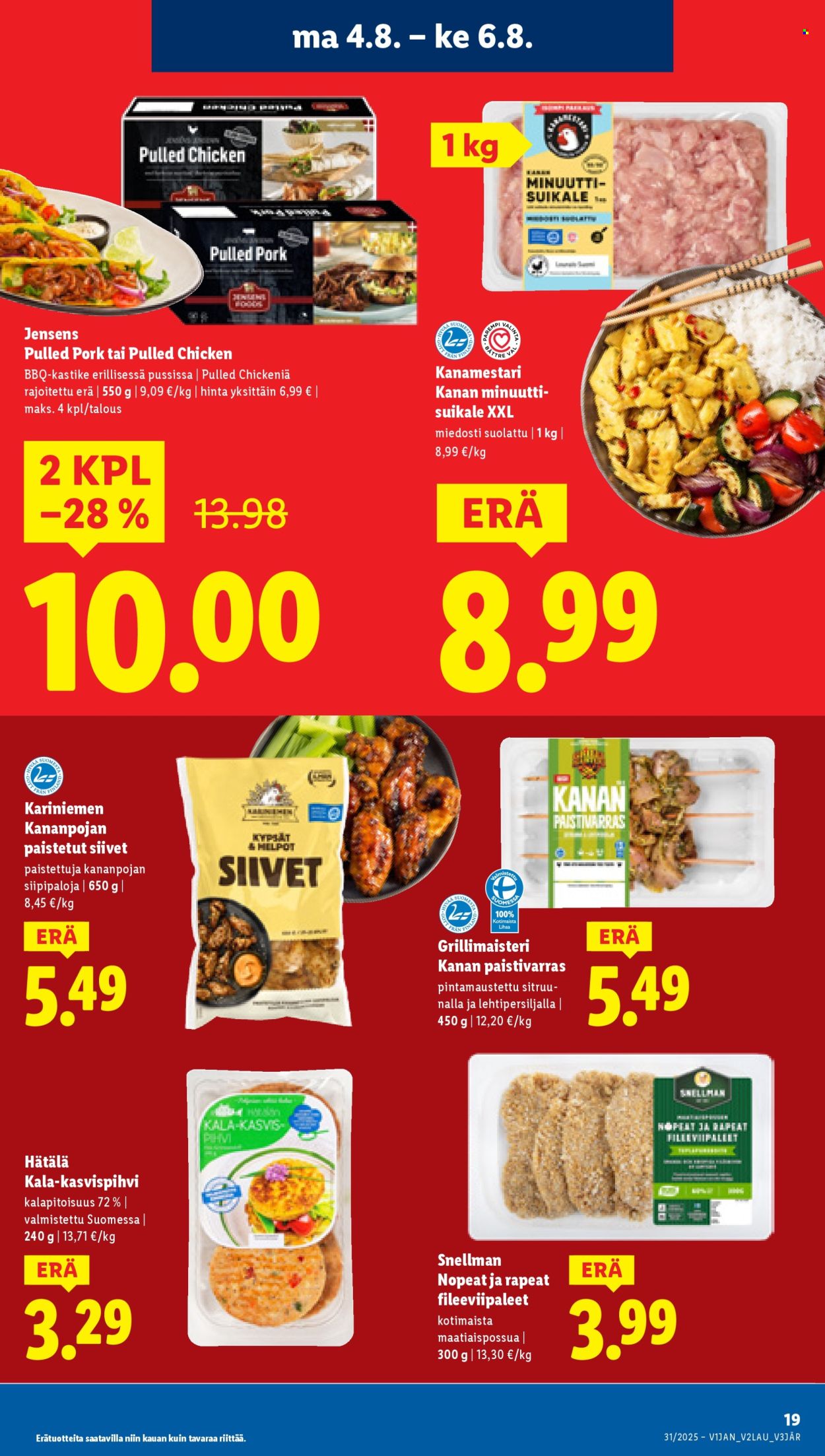 Lidl tarjoukset - 31.07.2025 - 06.08.2025. Sivu 24