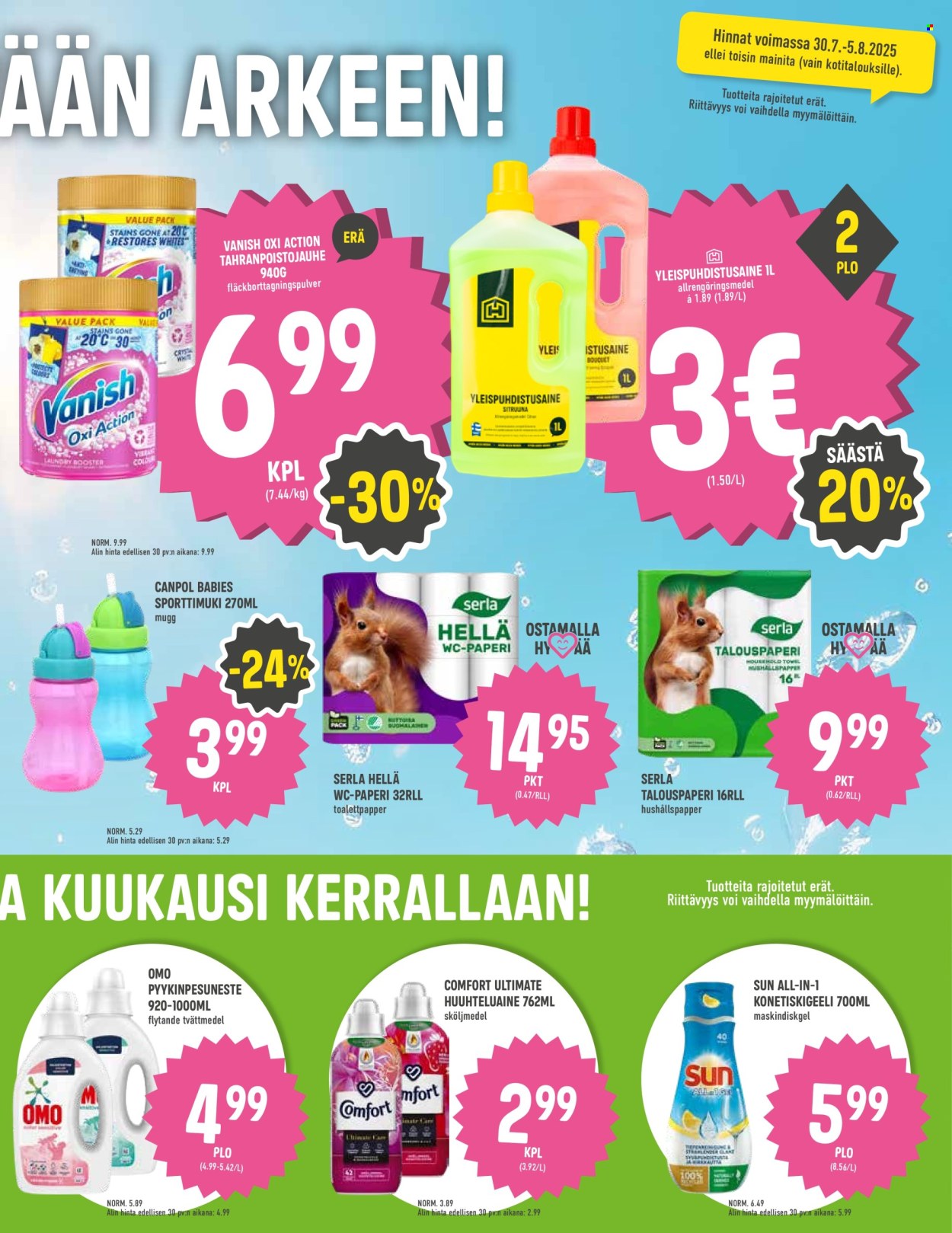 HalpaHalli tarjoukset - 30.07.2025 - 05.08.2025. Sivu 7