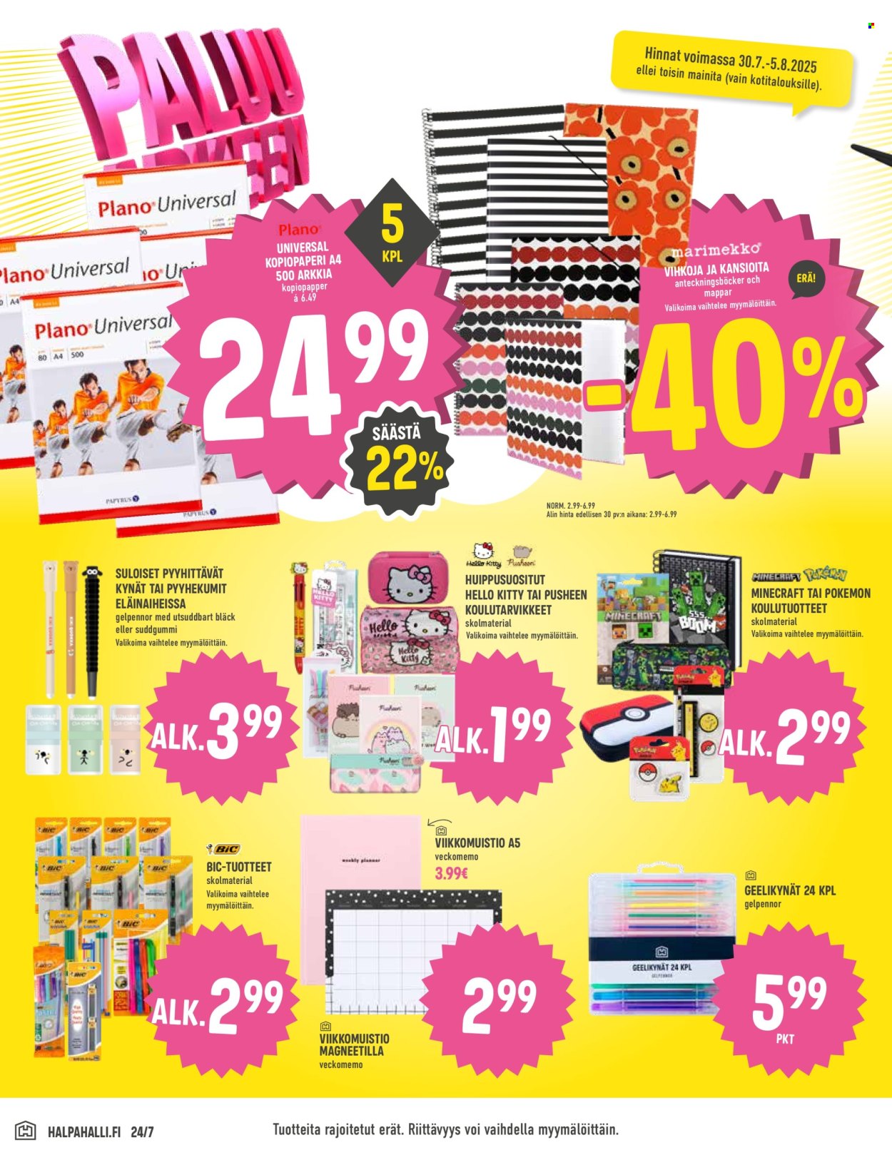 HalpaHalli tarjoukset - 30.07.2025 - 05.08.2025. Sivu 8