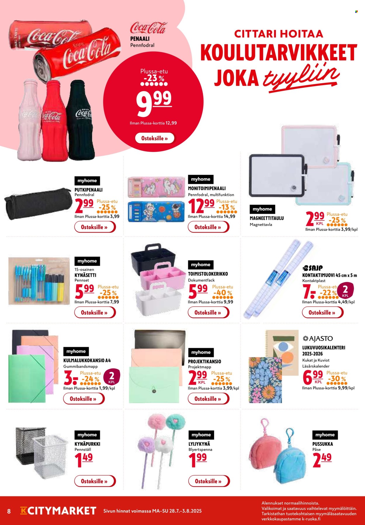 K-citymarket tarjoukset - 28.07.2025 - 03.08.2025. Sivu 8