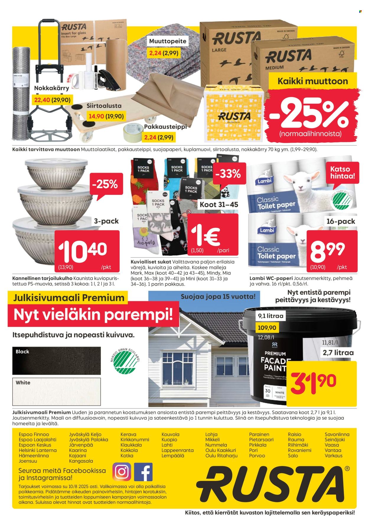 Rusta tarjoukset - 28.07.2025 - 10.08.2025. Sivu 20