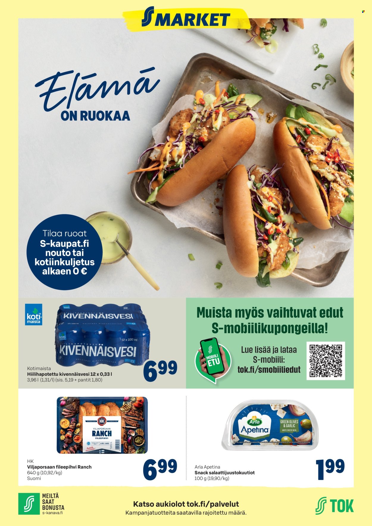 S-market tarjoukset - 30.07.2025 - 03.08.2025. Sivu 1