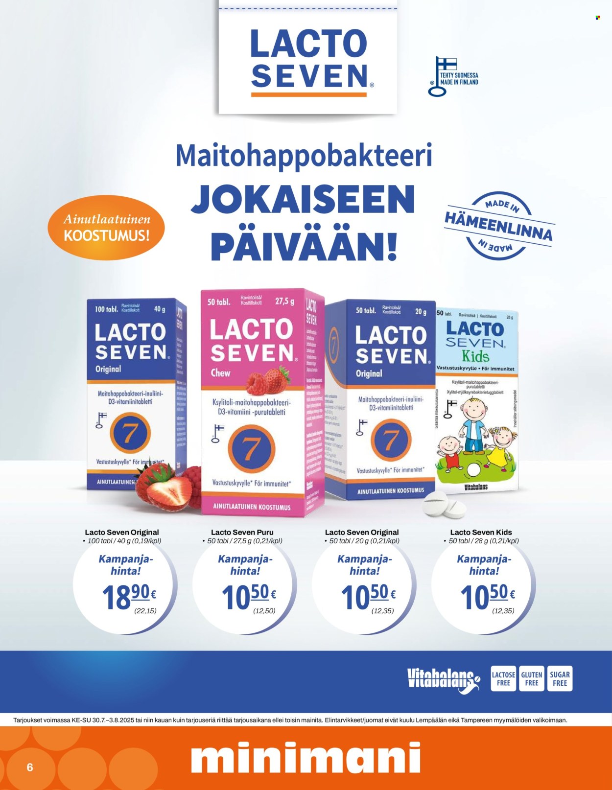 Minimani tarjoukset - 30.07.2025 - 03.08.2025. Sivu 6