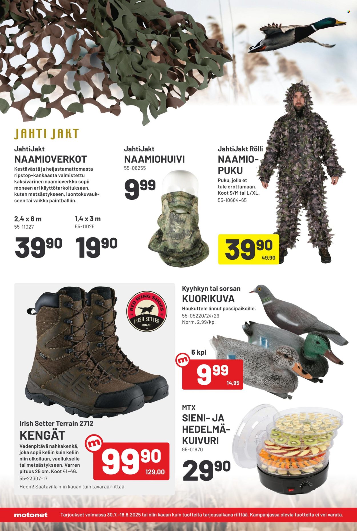 Motonet tarjoukset - 30.07.2025 - 18.08.2025. Sivu 12