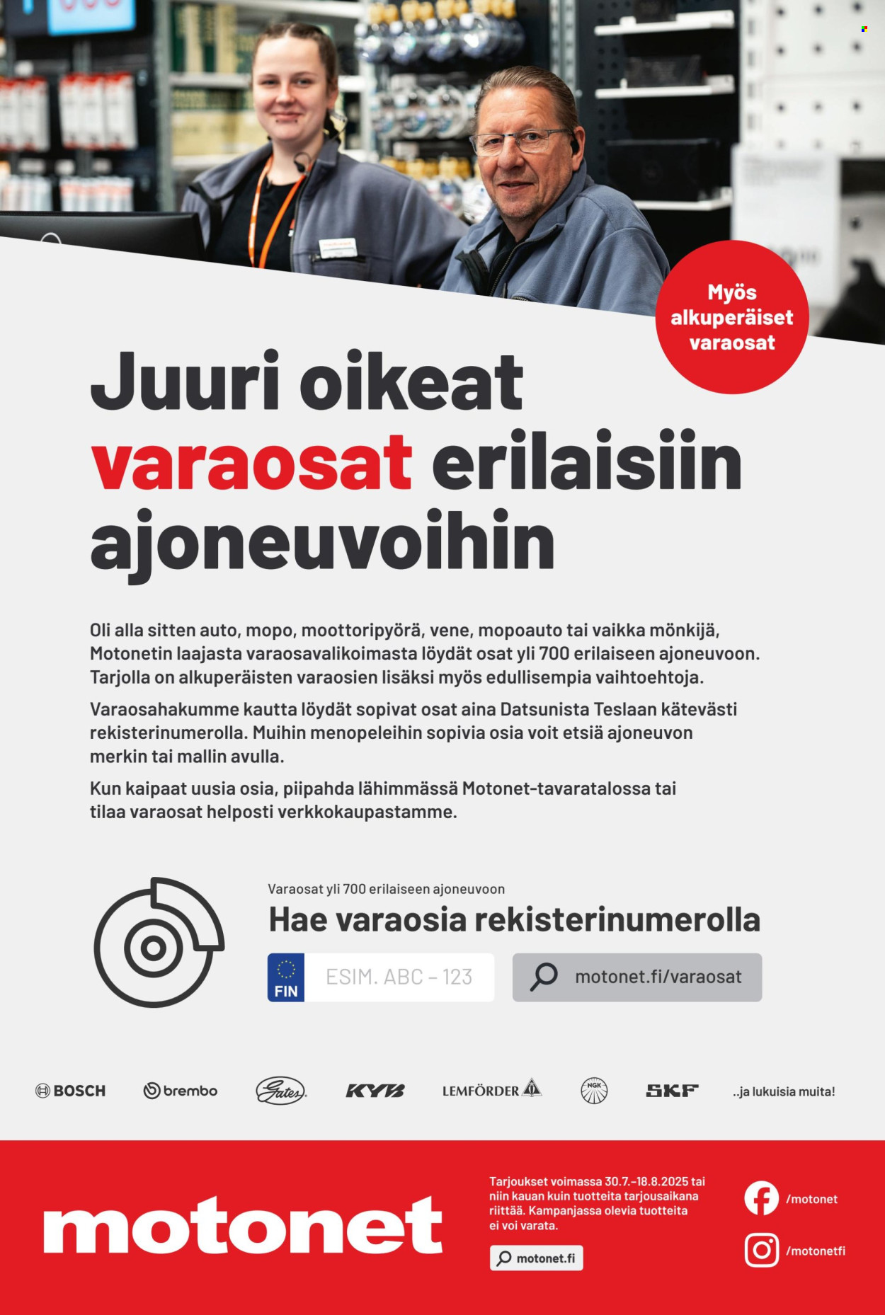 Motonet tarjoukset - 30.07.2025 - 18.08.2025. Sivu 16