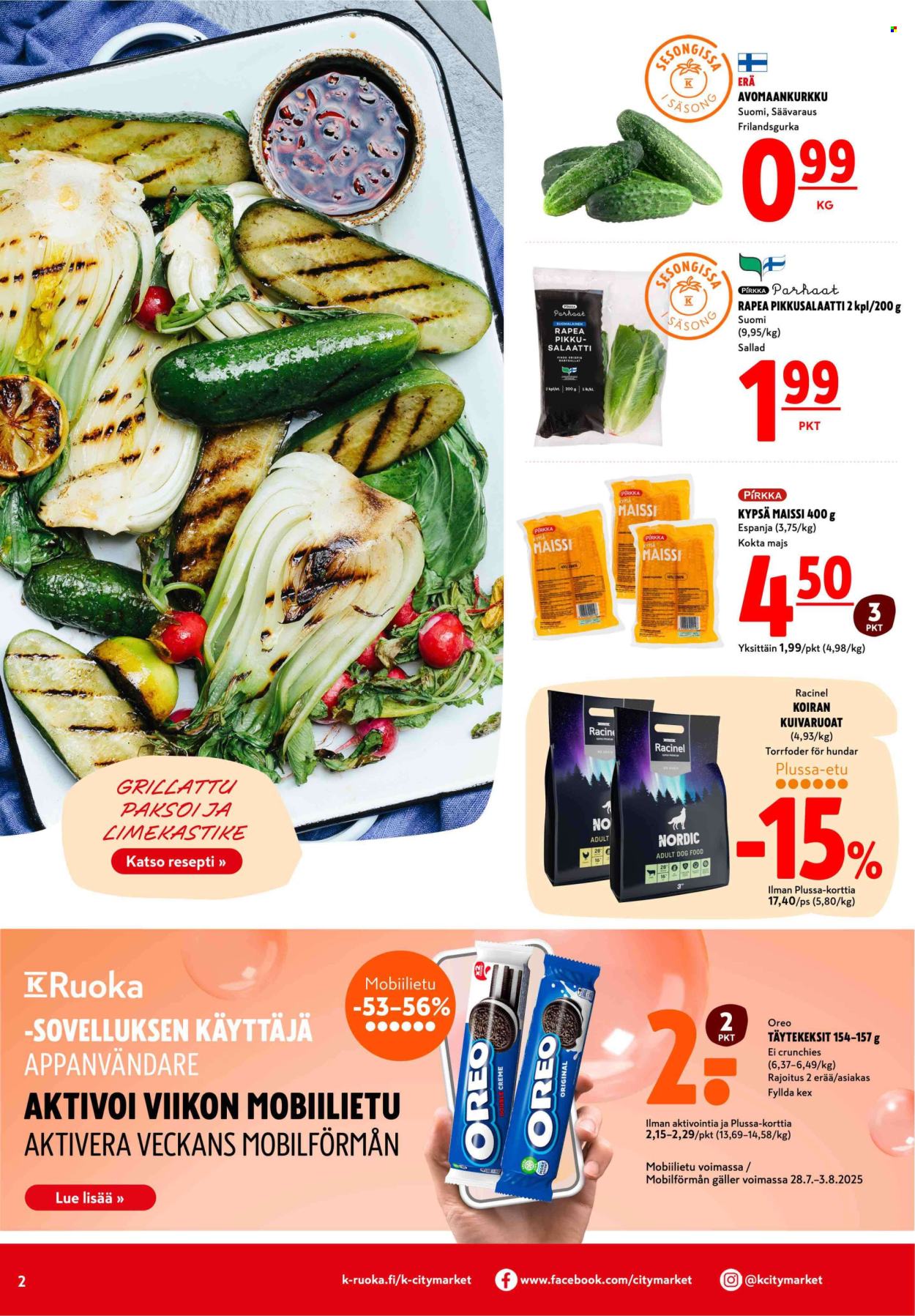 K-citymarket tarjoukset - 31.07.2025 - 03.08.2025. Sivu 2