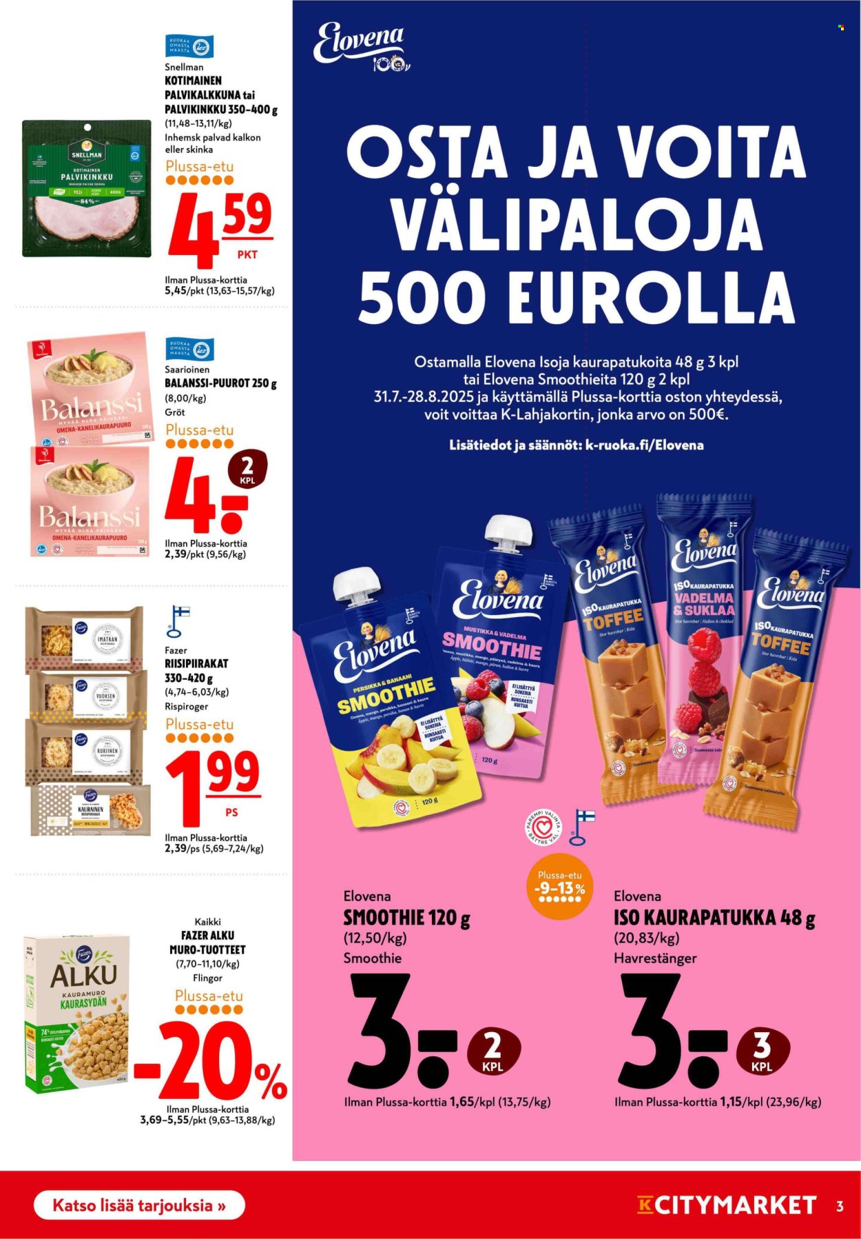 K-citymarket tarjoukset - 31.07.2025 - 03.08.2025. Sivu 3