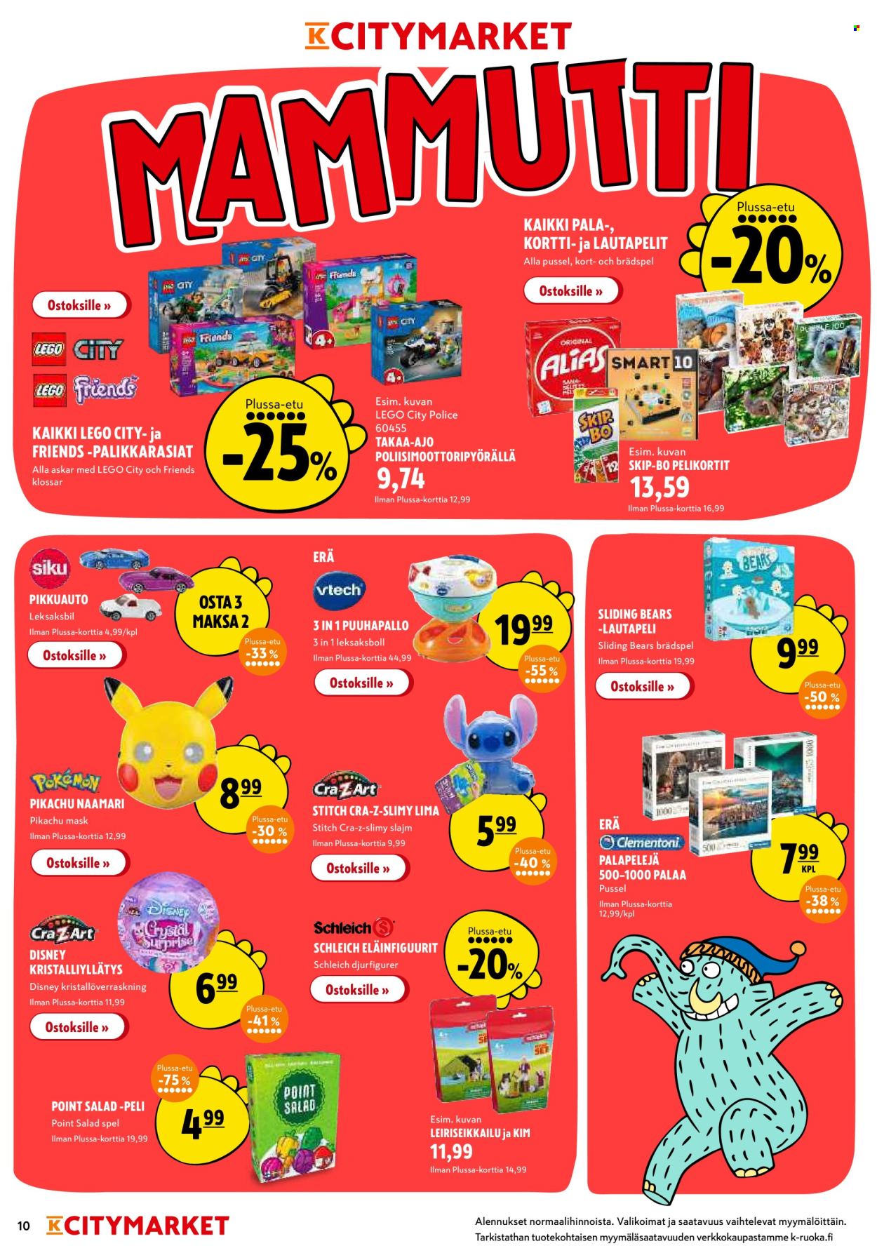 K-citymarket tarjoukset - 04.08.2025 - 17.08.2025. Sivu 10