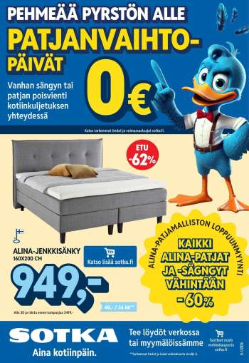 Sotka tarjoukset .