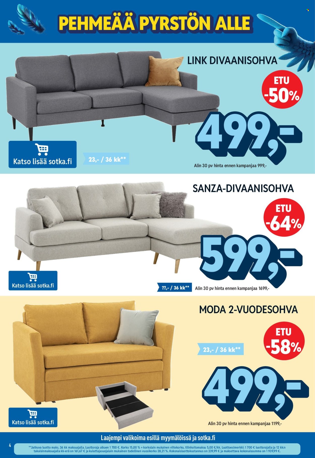 Sotka tarjoukset. Sivu 4