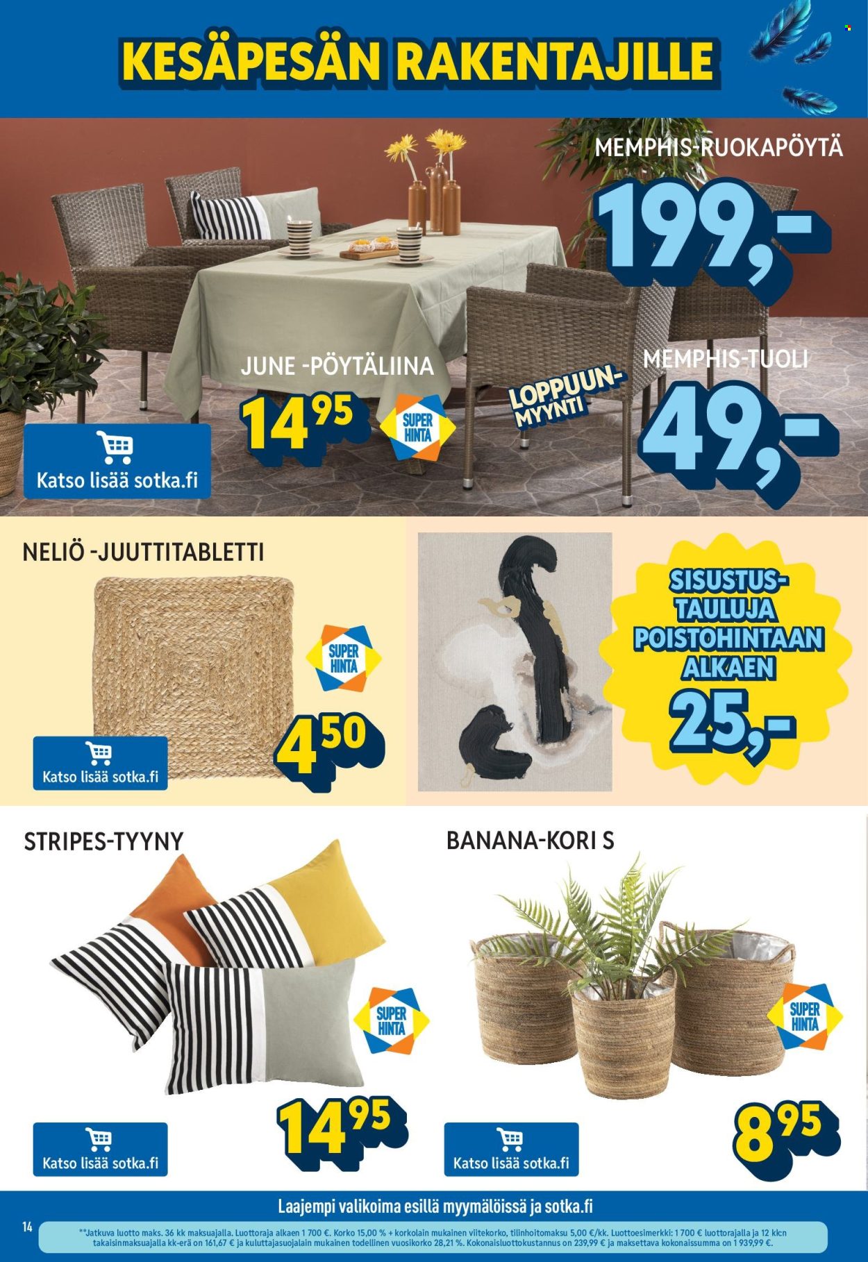 Sotka tarjoukset. Sivu 14