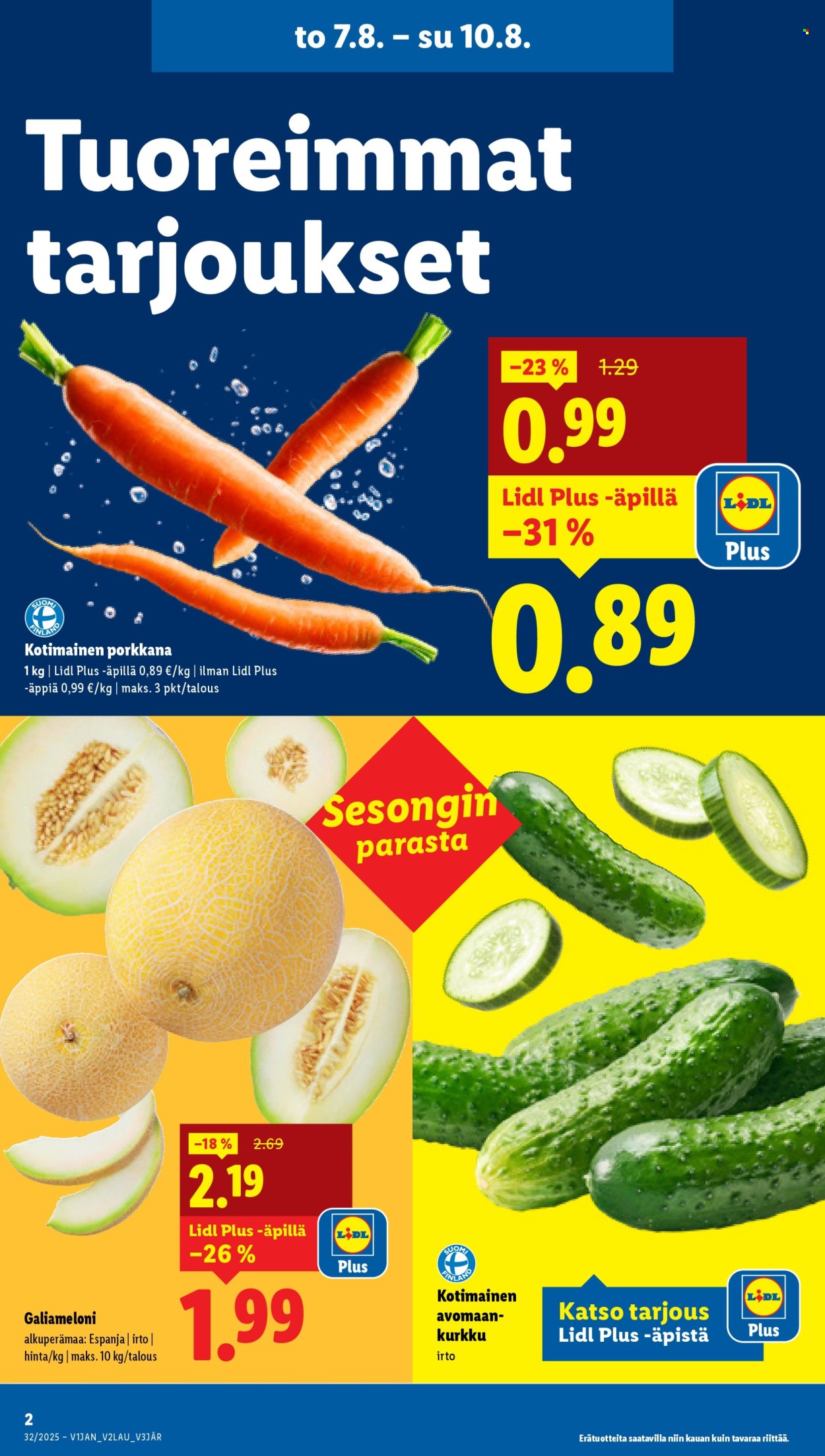 Lidl tarjoukset - 07.08.2025 - 13.08.2025. Sivu 4