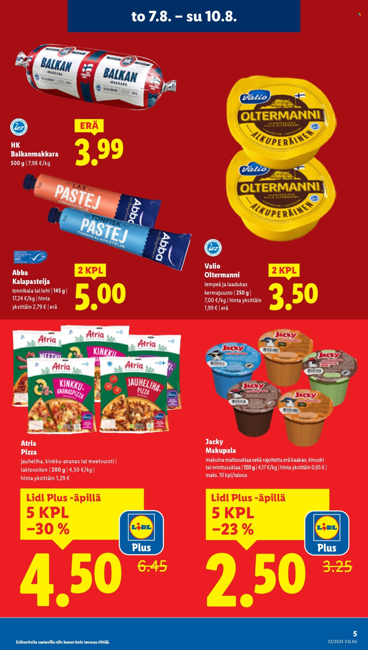 Lidl tarjoukset - 07.08.2025 - 13.08.2025. Sivu 7
