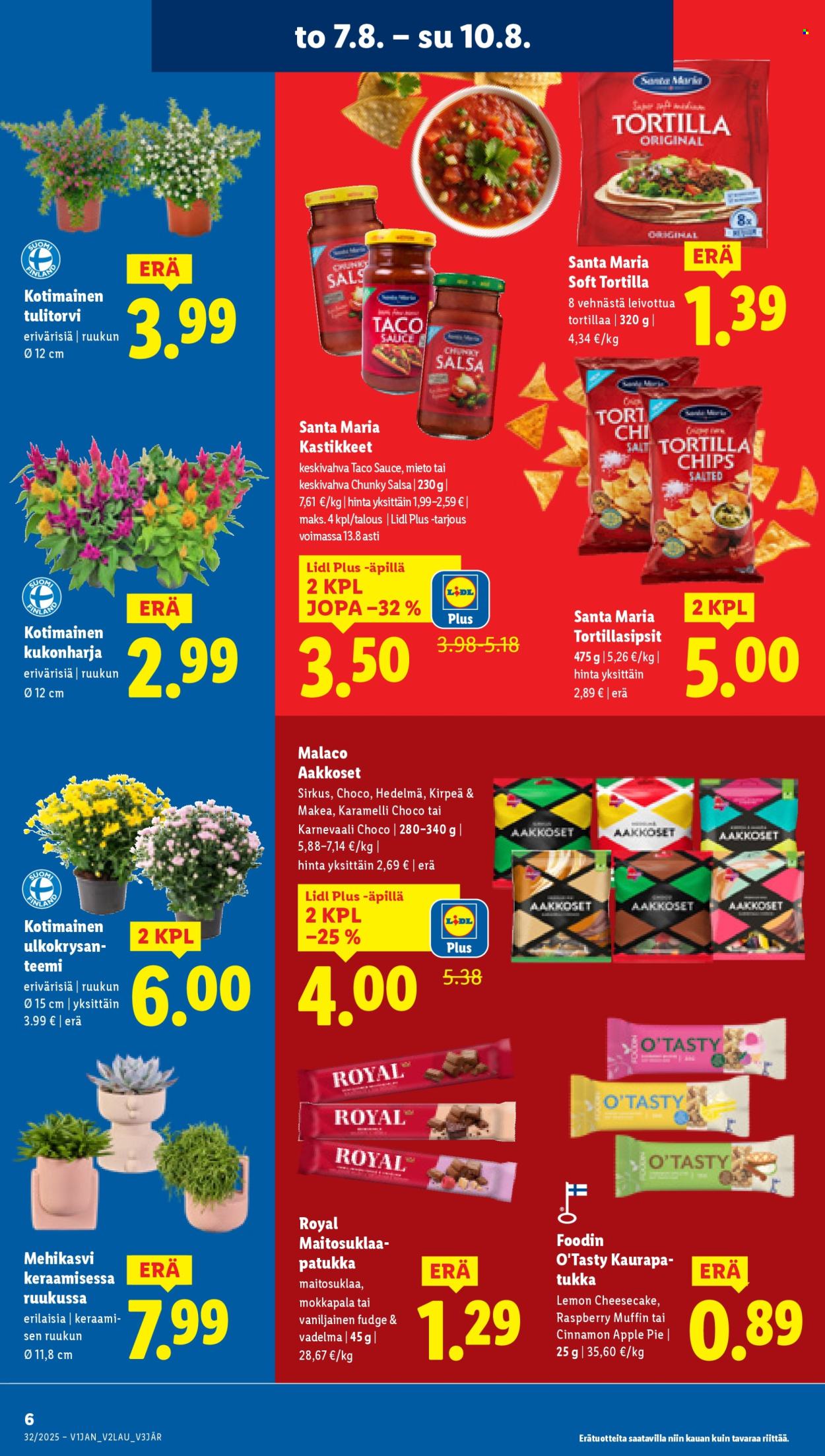 Lidl tarjoukset - 07.08.2025 - 13.08.2025. Sivu 8