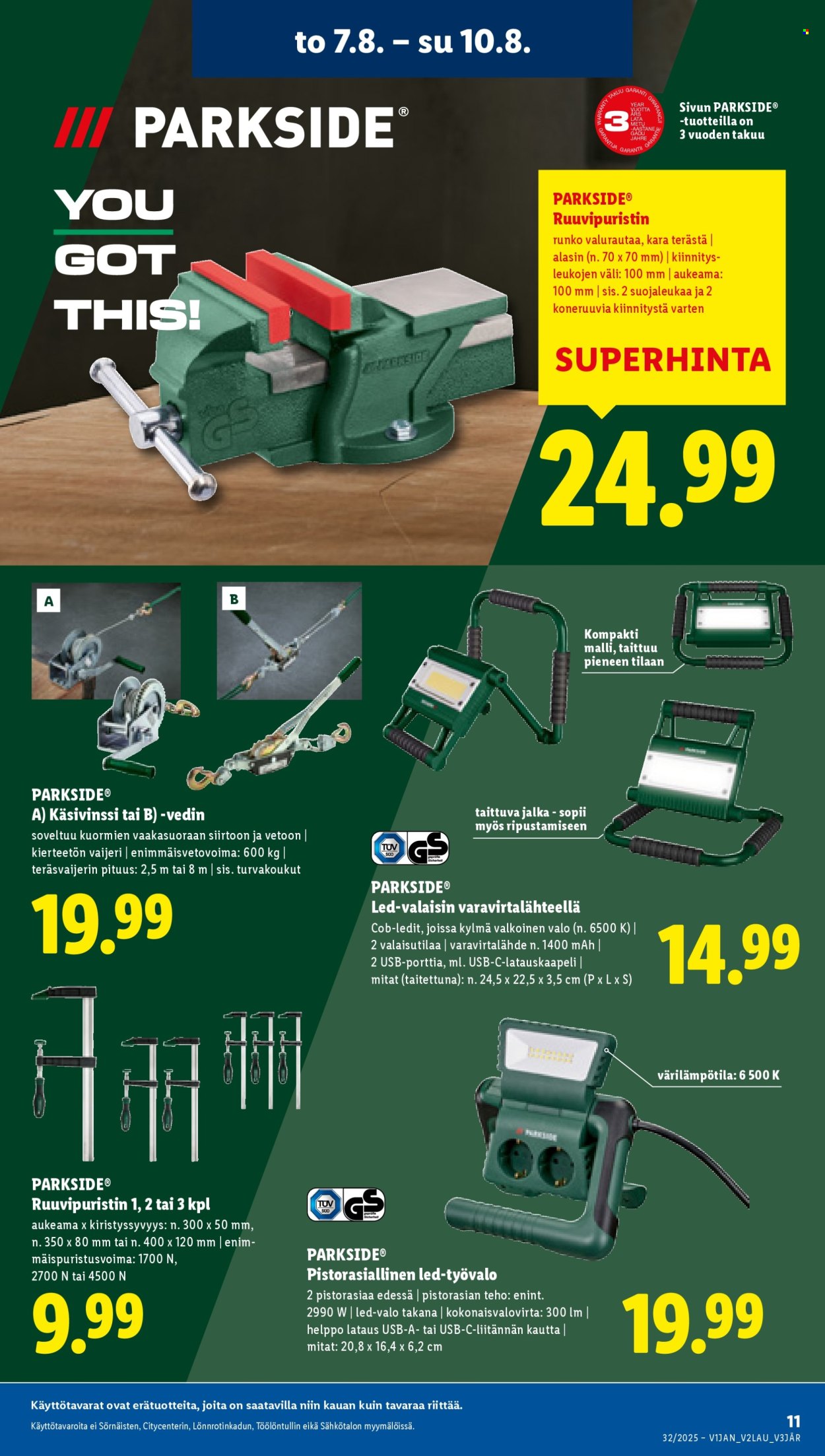 Lidl tarjoukset - 07.08.2025 - 13.08.2025. Sivu 15