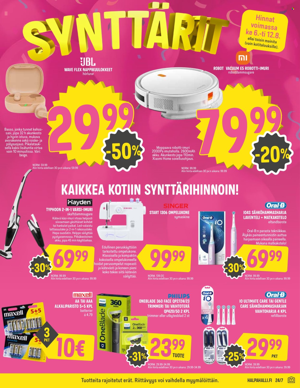 HalpaHalli tarjoukset - 06.08.2025 - 12.08.2025. Sivu 7