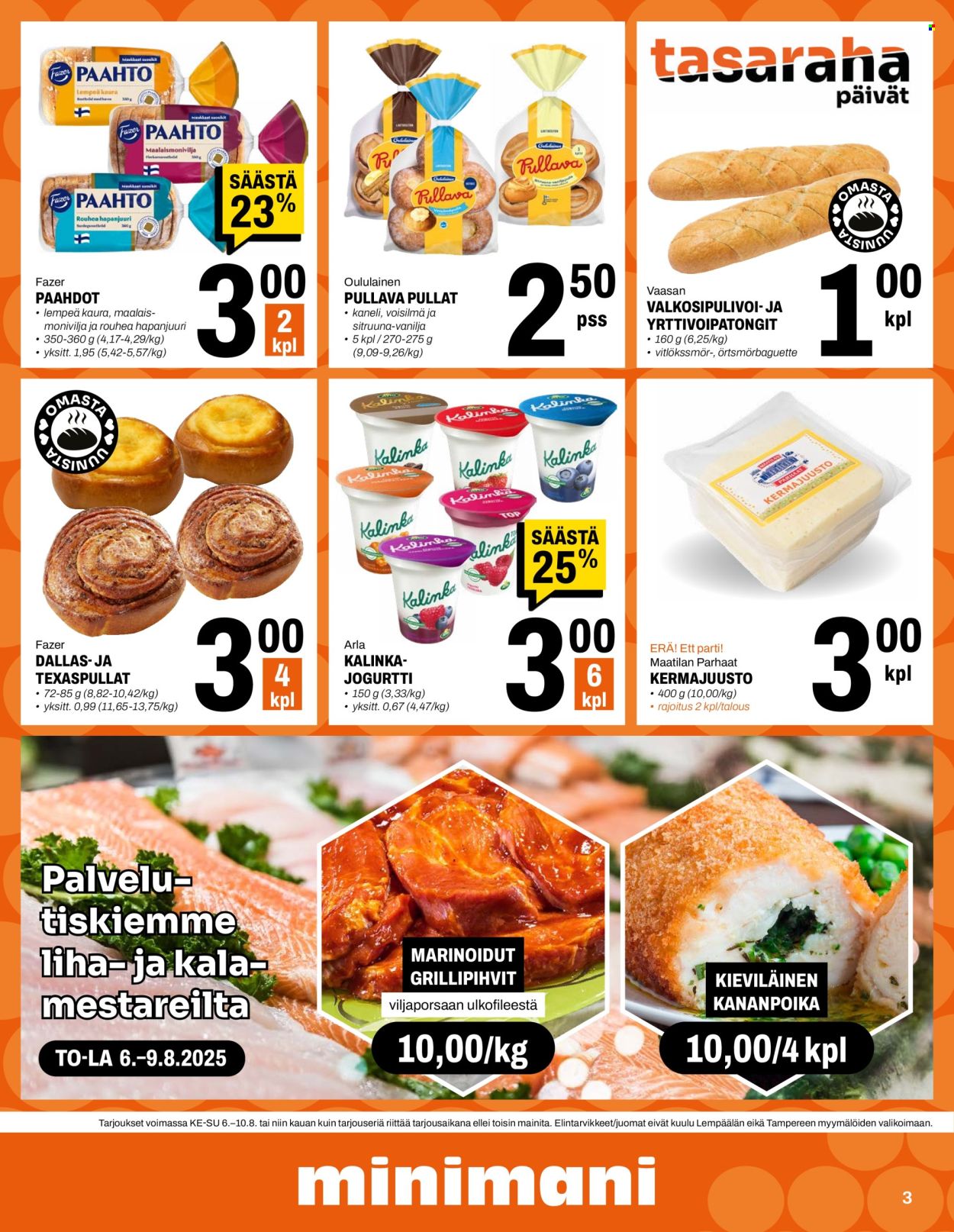 Minimani tarjoukset - 06.08.2025 - 10.08.2025. Sivu 3