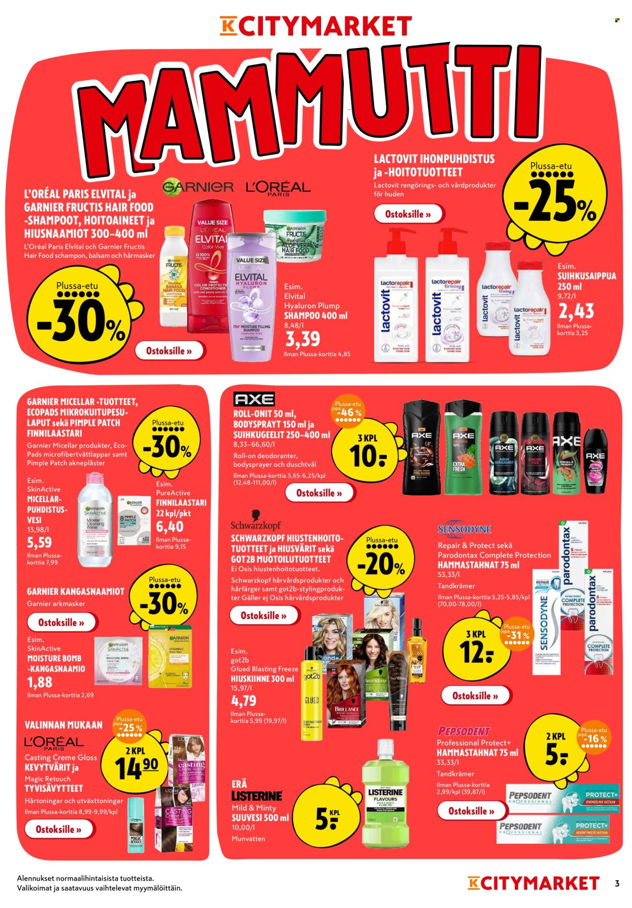 K-citymarket tarjoukset - 07.08.2025 - 17.08.2025. Sivu 3