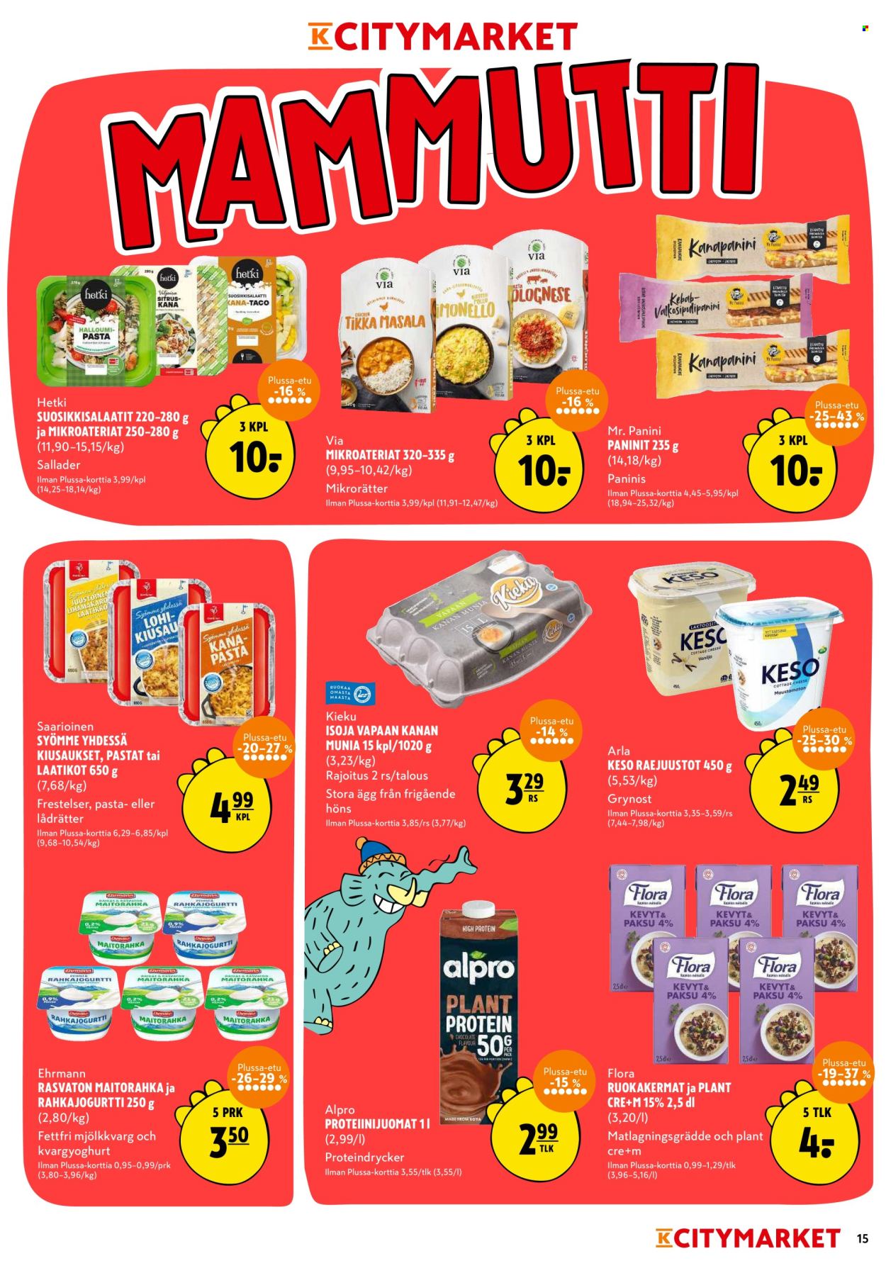 K-citymarket tarjoukset - 07.08.2025 - 17.08.2025. Sivu 15