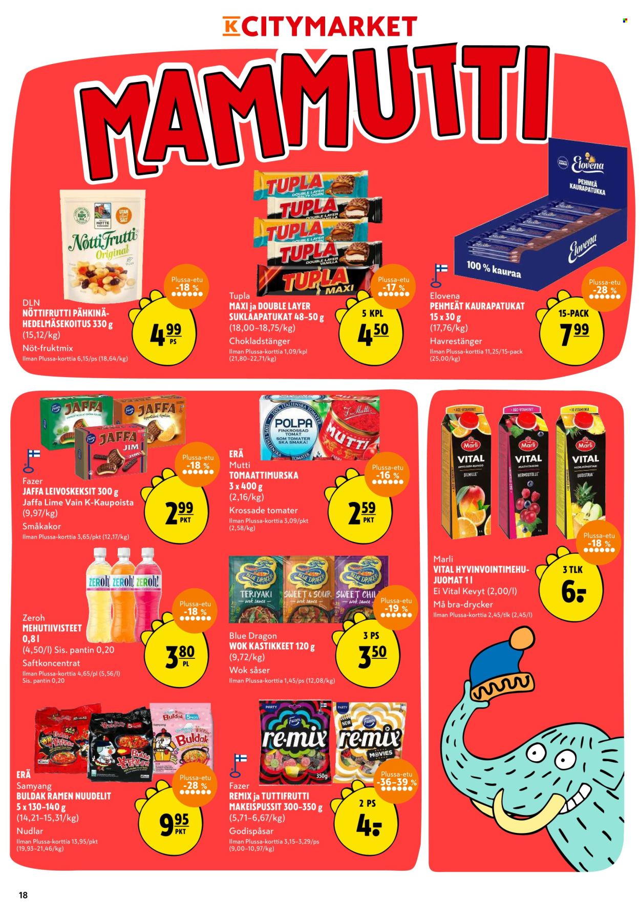 K-citymarket tarjoukset - 07.08.2025 - 17.08.2025. Sivu 18