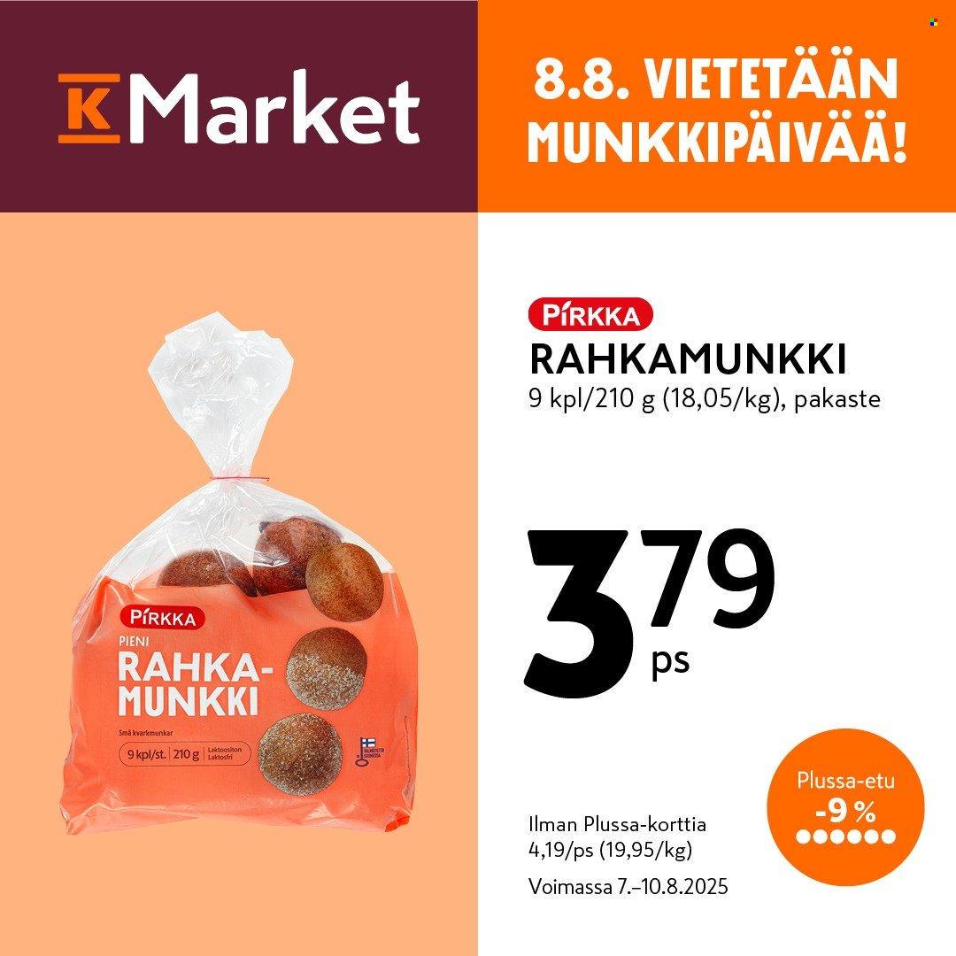 K-market tarjoukset - 07.08.2025 - 10.08.2025. Sivu 3