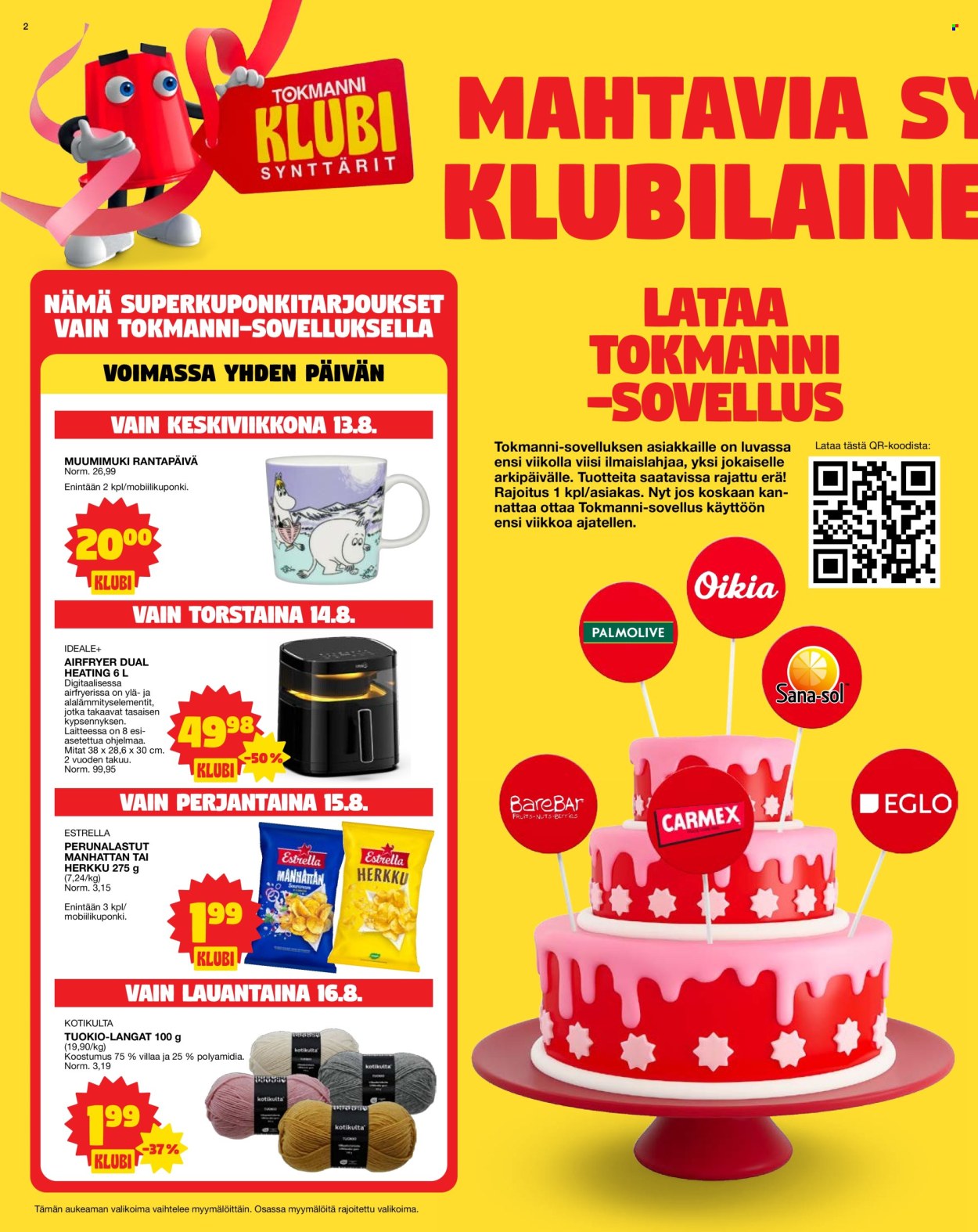 Tokmanni tarjoukset - 11.08.2025 - 17.08.2025. Sivu 2