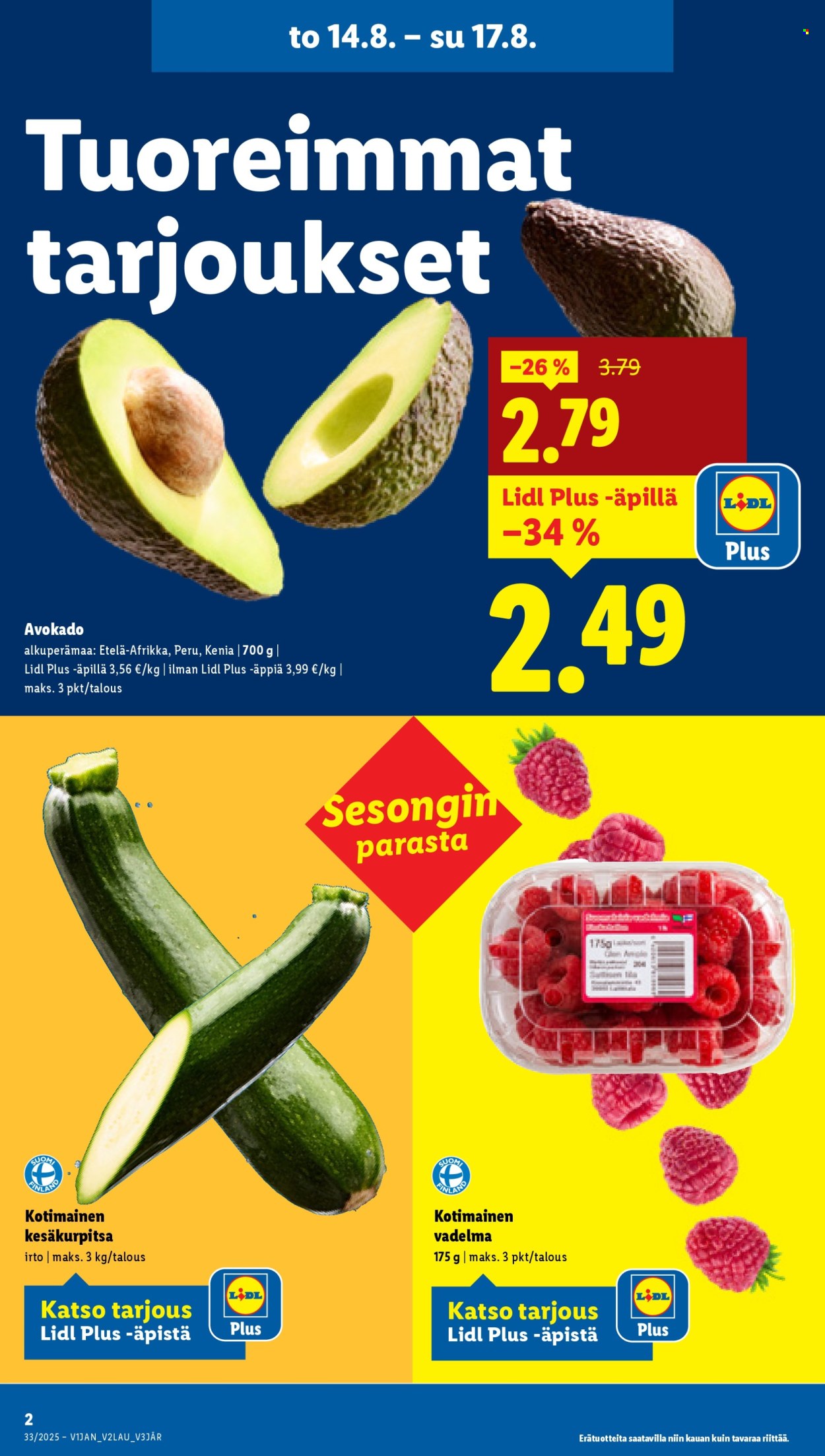 Lidl tarjoukset - 14.08.2025 - 20.08.2025. Sivu 4