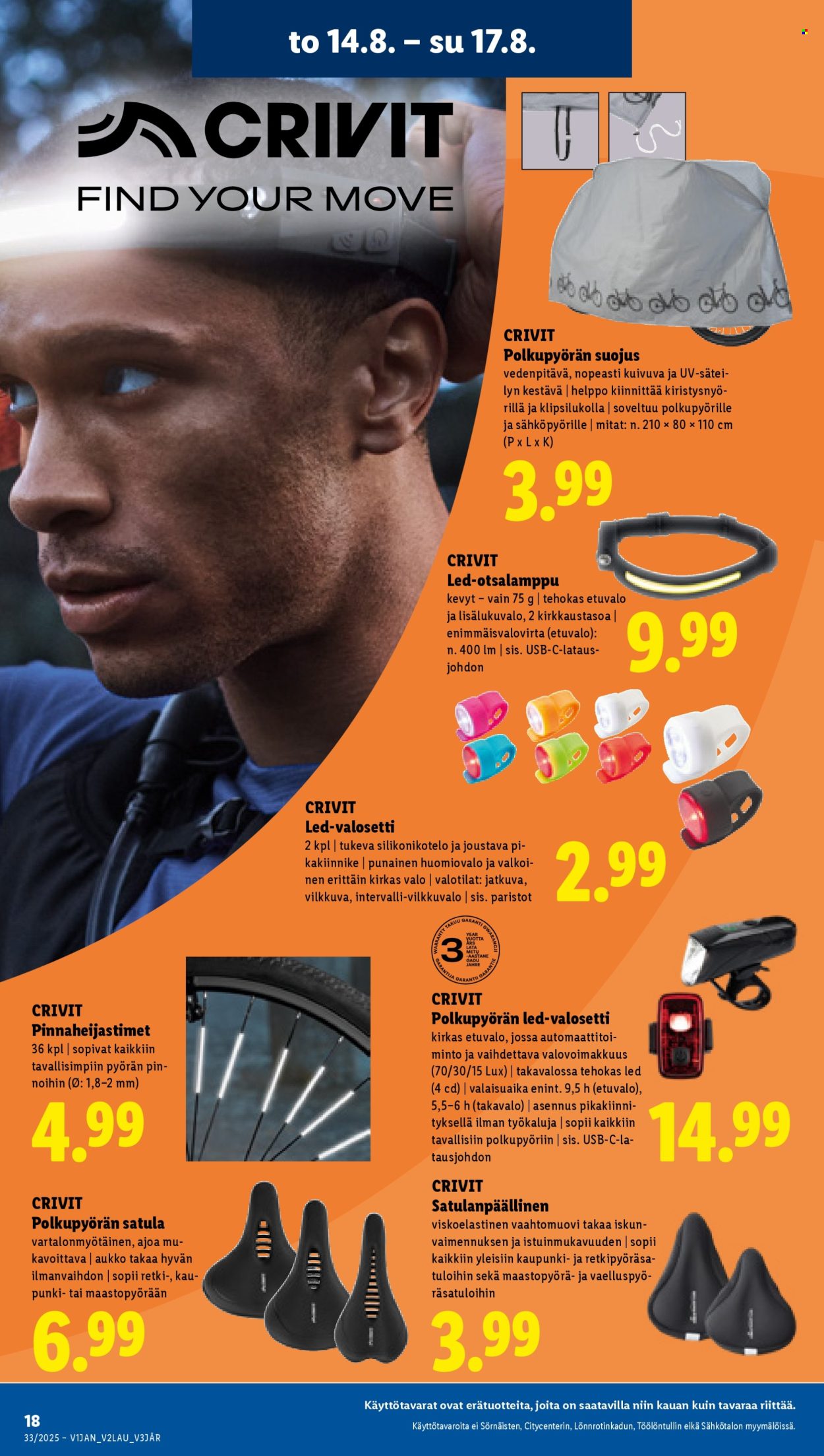 Lidl tarjoukset - 14.08.2025 - 20.08.2025. Sivu 20