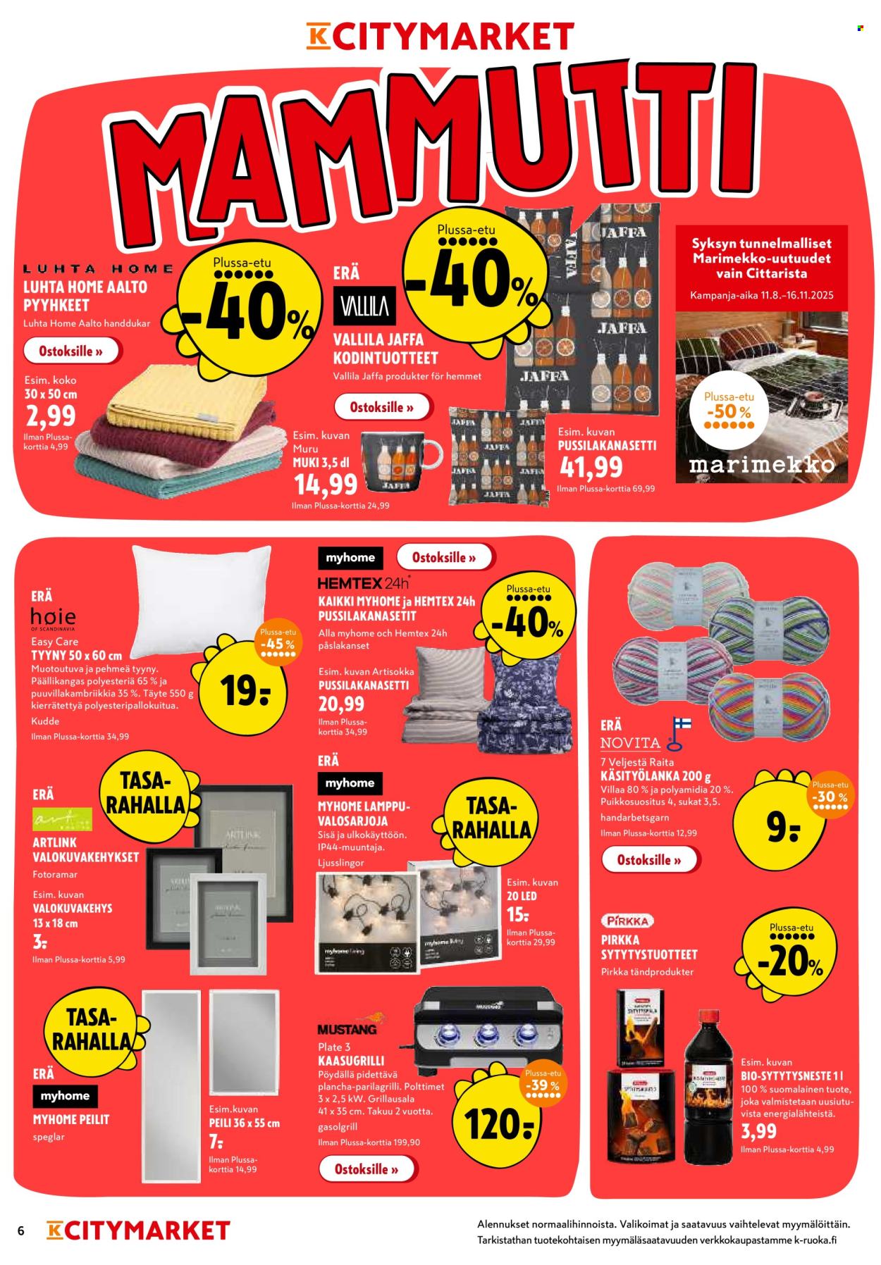K-citymarket tarjoukset - 11.08.2025 - 17.08.2025. Sivu 6