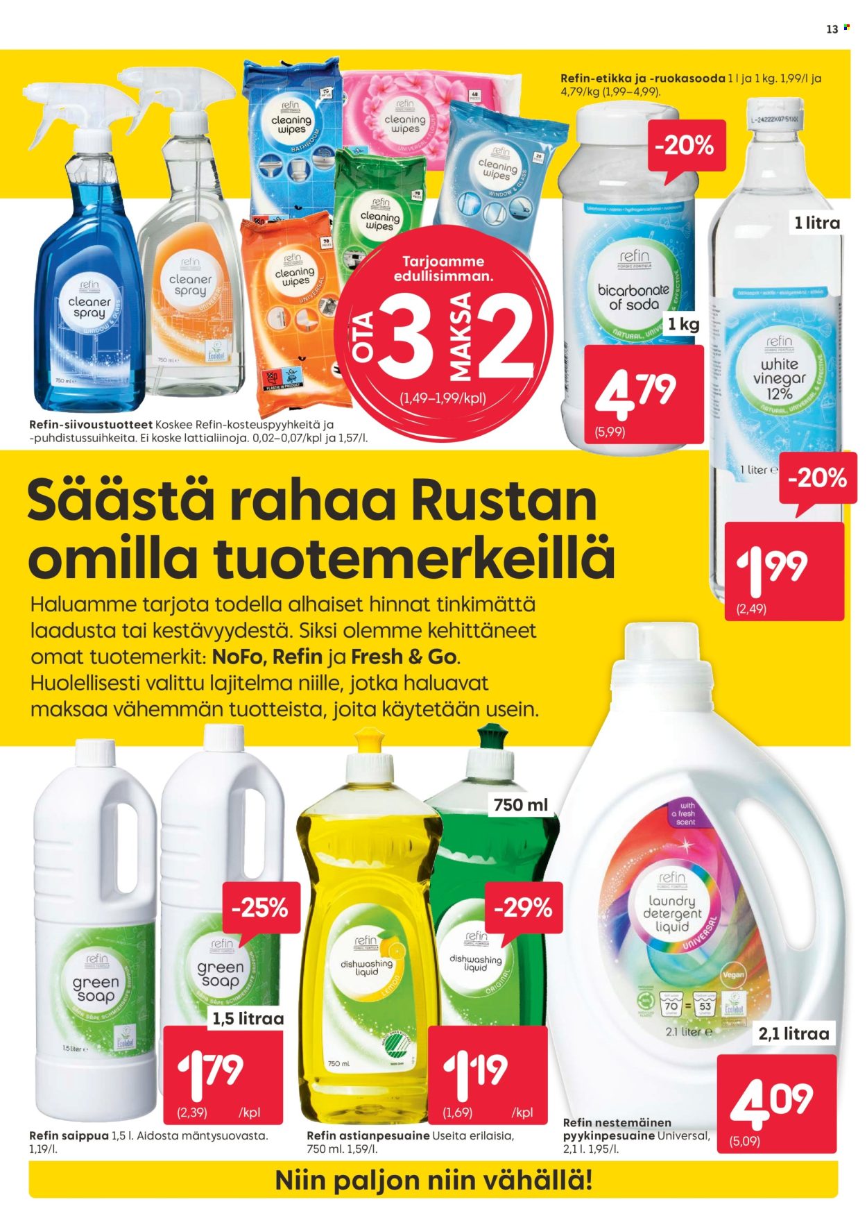 Rusta tarjoukset - 11.08.2025 - 17.08.2025. Sivu 13