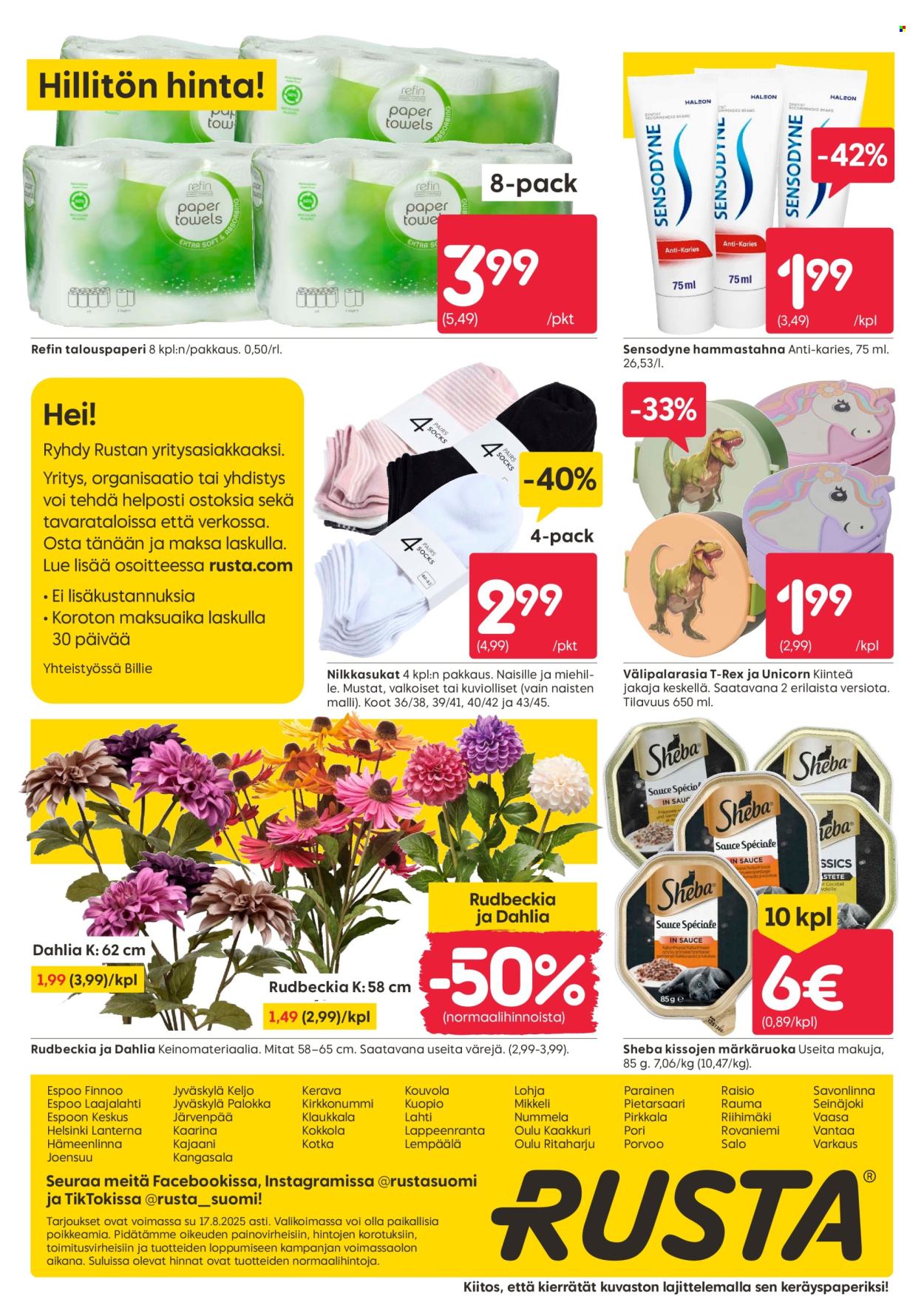 Rusta tarjoukset - 11.08.2025 - 17.08.2025. Sivu 20