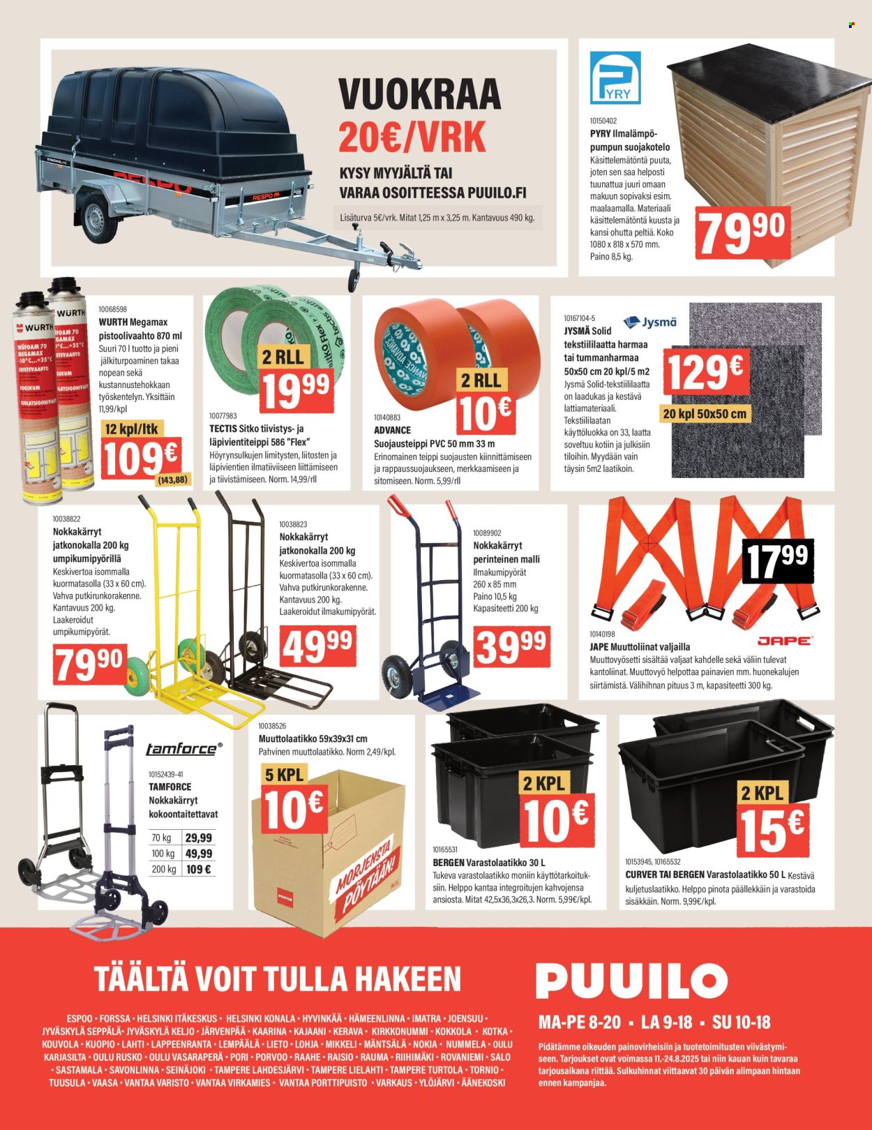 Puuilo tarjoukset - 11.08.2025 - 24.08.2025. Sivu 16
