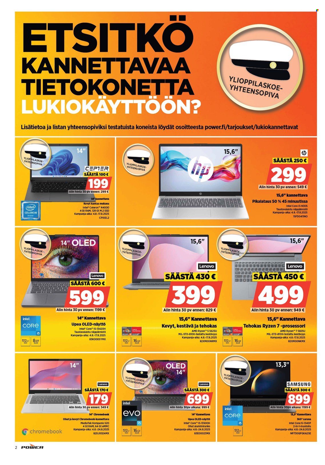 Power tarjoukset. Sivu 2