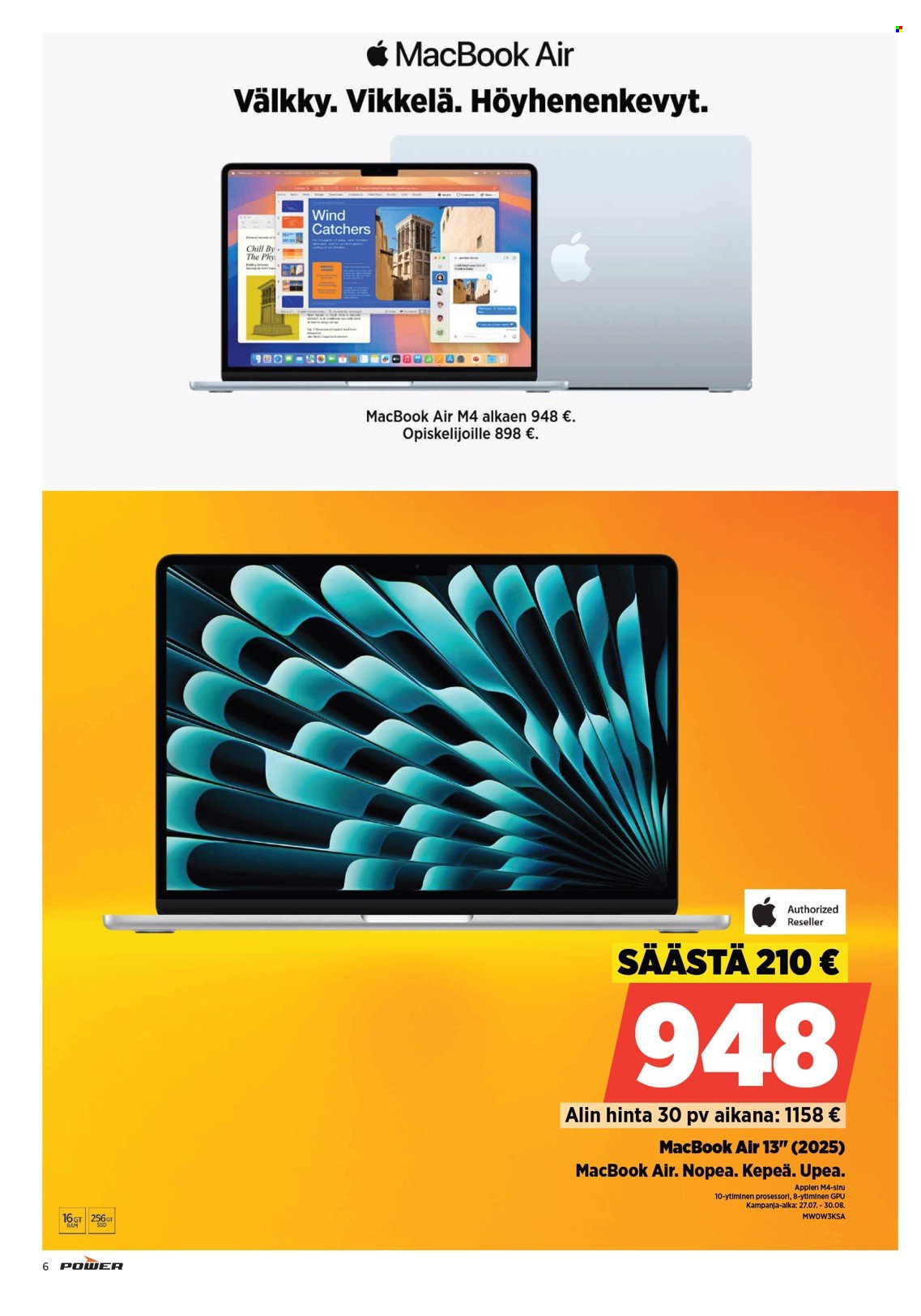 Power tarjoukset. Sivu 6
