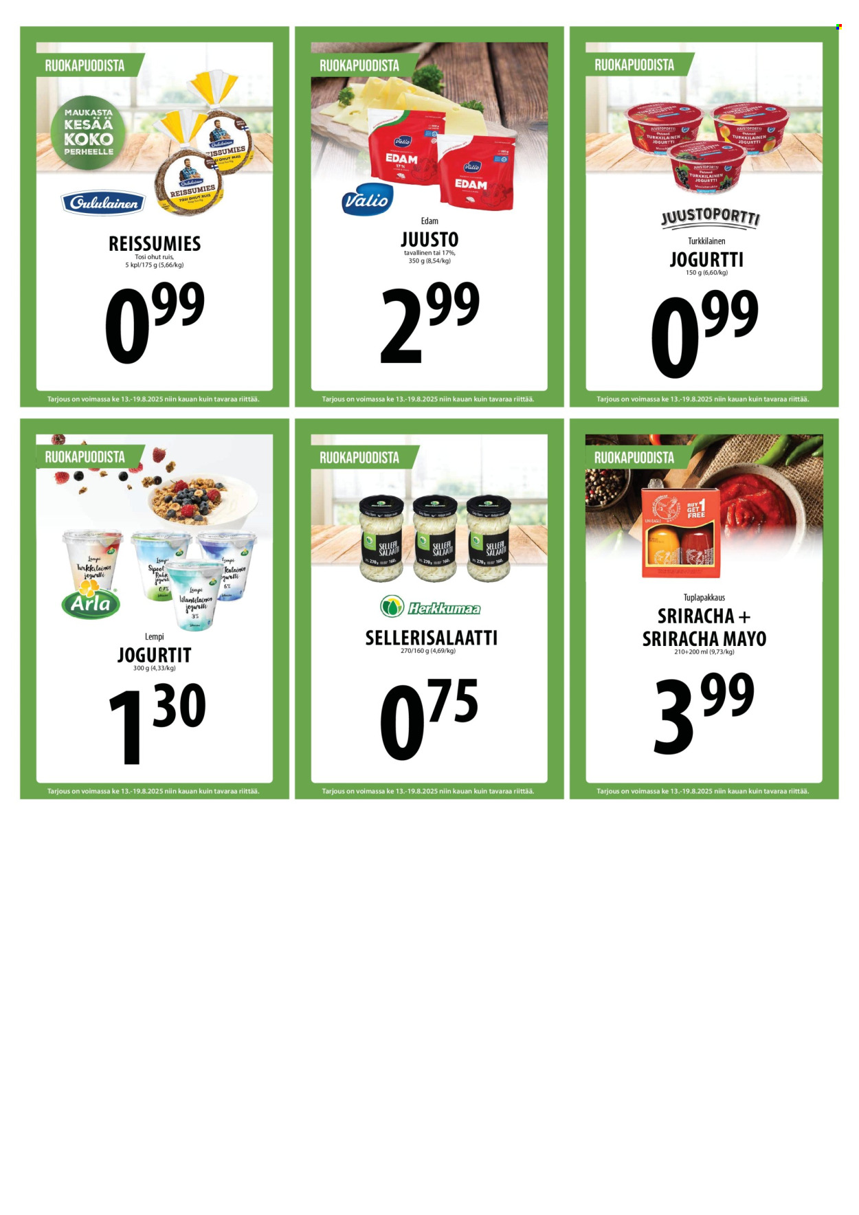 Tuuri tarjoukset - 13.08.2025 - 19.08.2025. Sivu 23