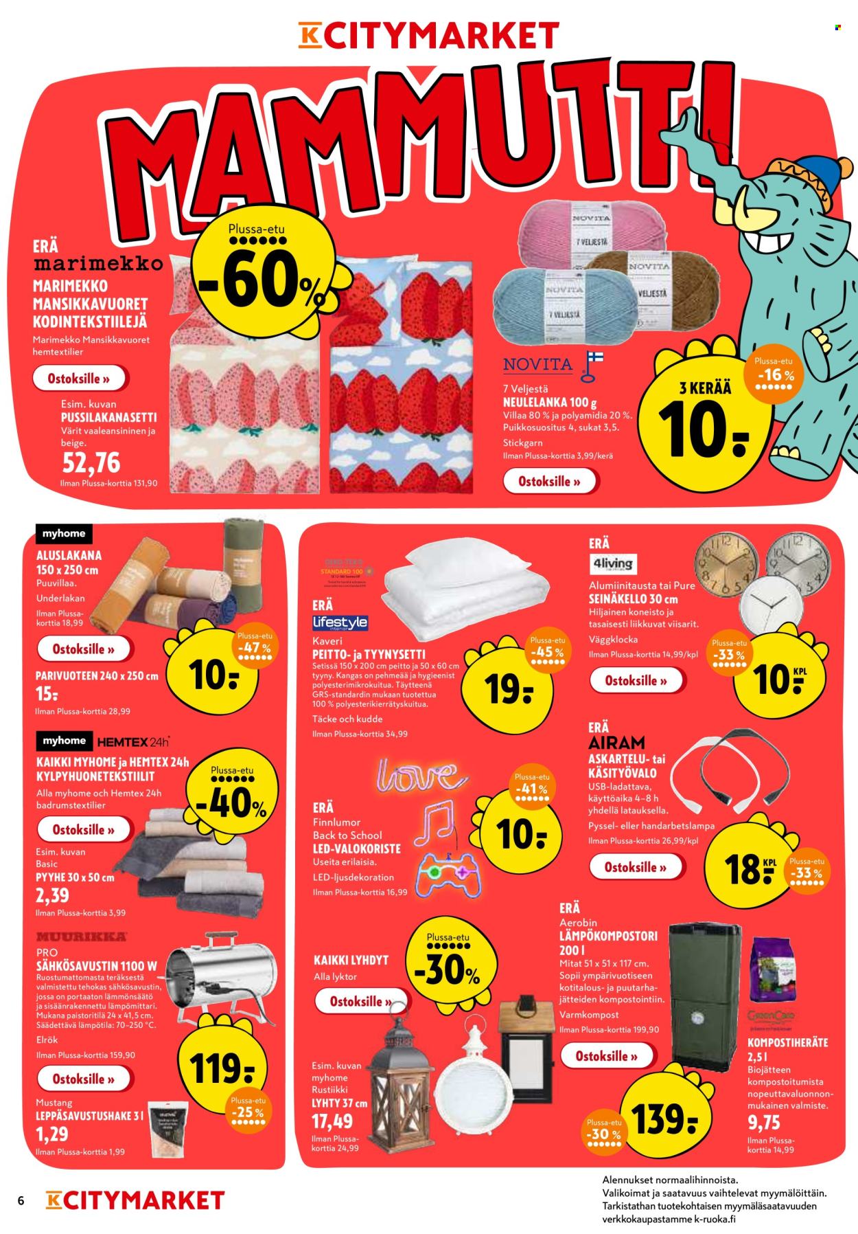 K-citymarket tarjoukset - 14.08.2025 - 17.08.2025. Sivu 6