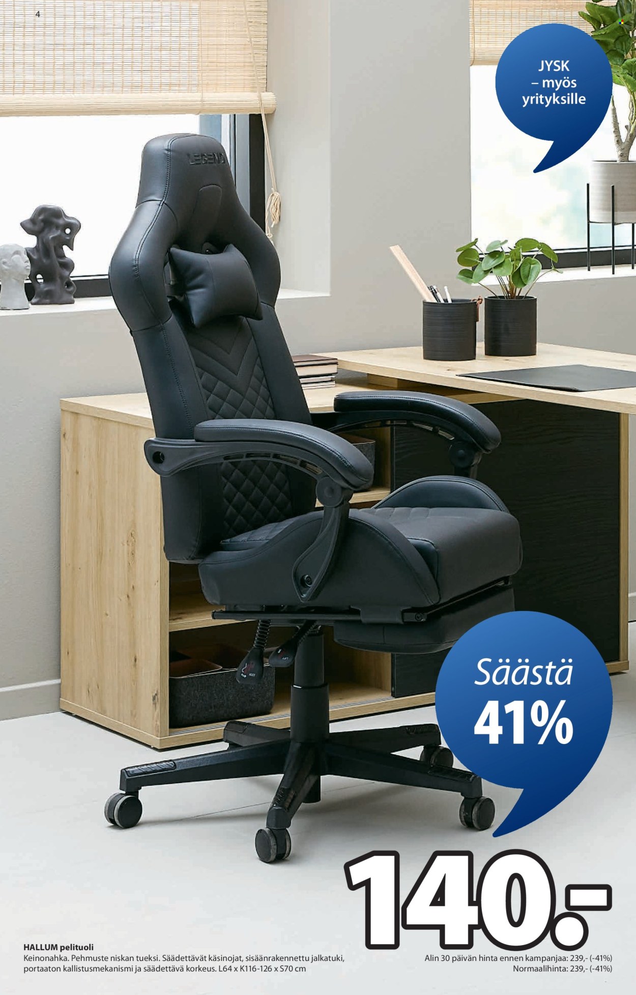JYSK tarjoukset - 14.08.2025 - 27.08.2025. Sivu 4