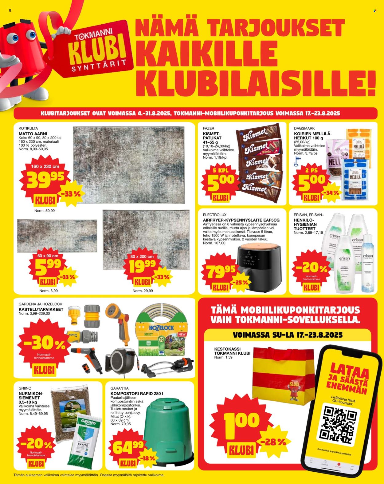 Tokmanni tarjoukset - 18.08.2025 - 24.08.2025. Sivu 8