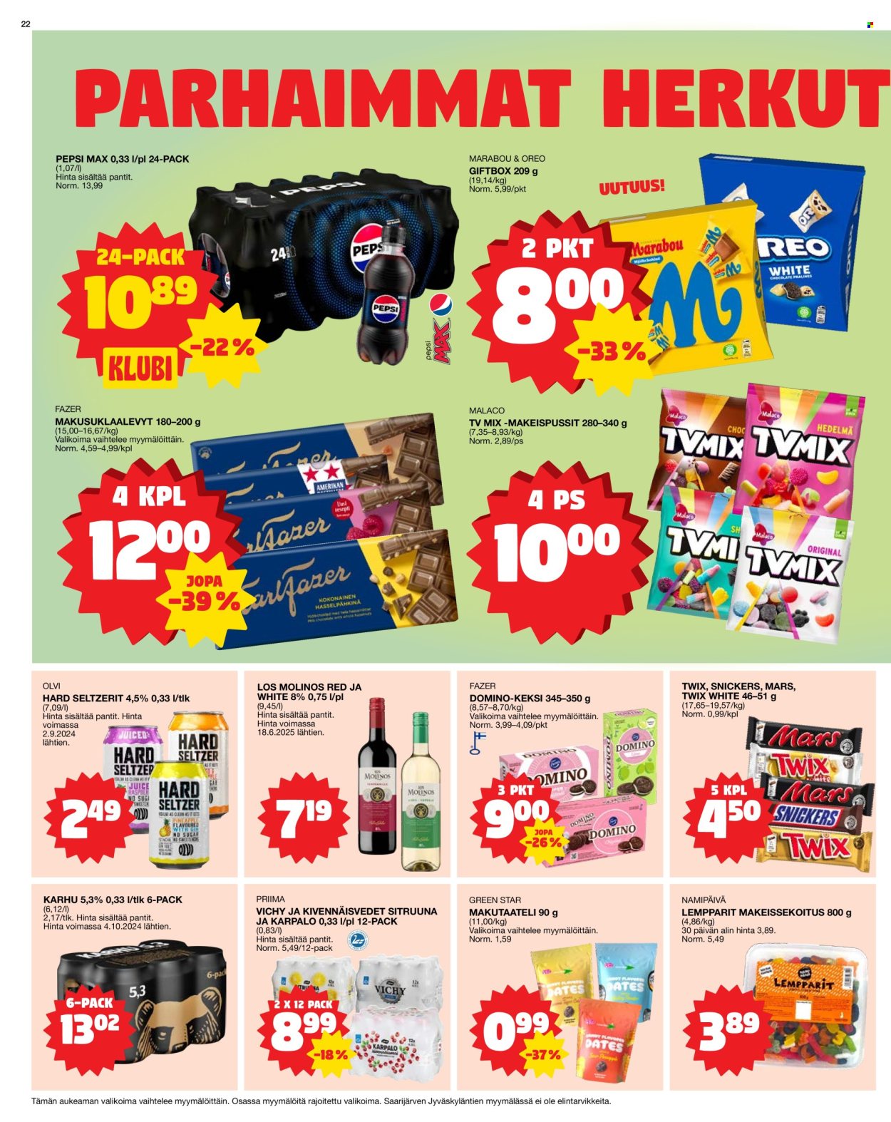 Tokmanni tarjoukset - 18.08.2025 - 24.08.2025. Sivu 22