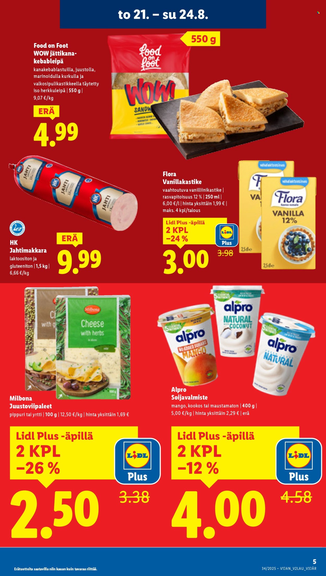 Lidl tarjoukset - 21.08.2025 - 27.08.2025. Sivu 7